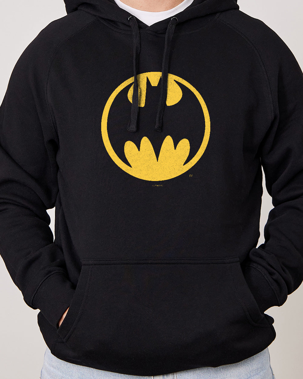Bat Signal Logo Hoodie Australia Online #colour_black