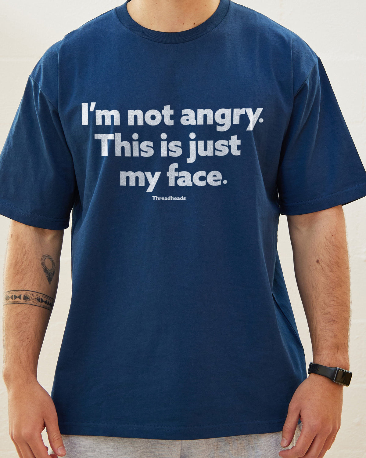 I'm Not Angry T-Shirt | Funny T-Shirt
