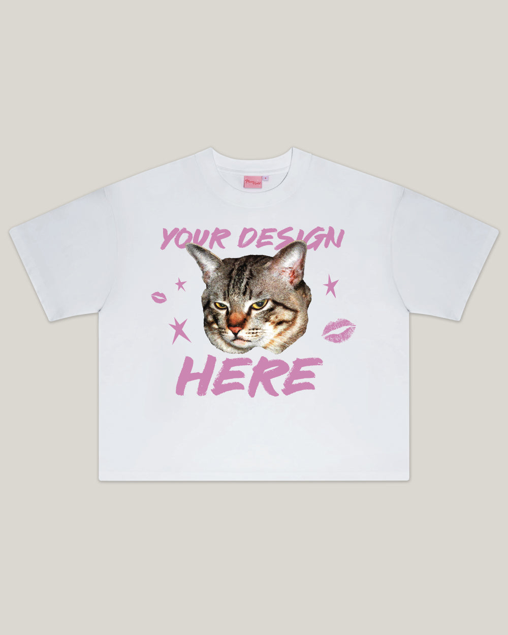 Custom Boxy Crop Tee