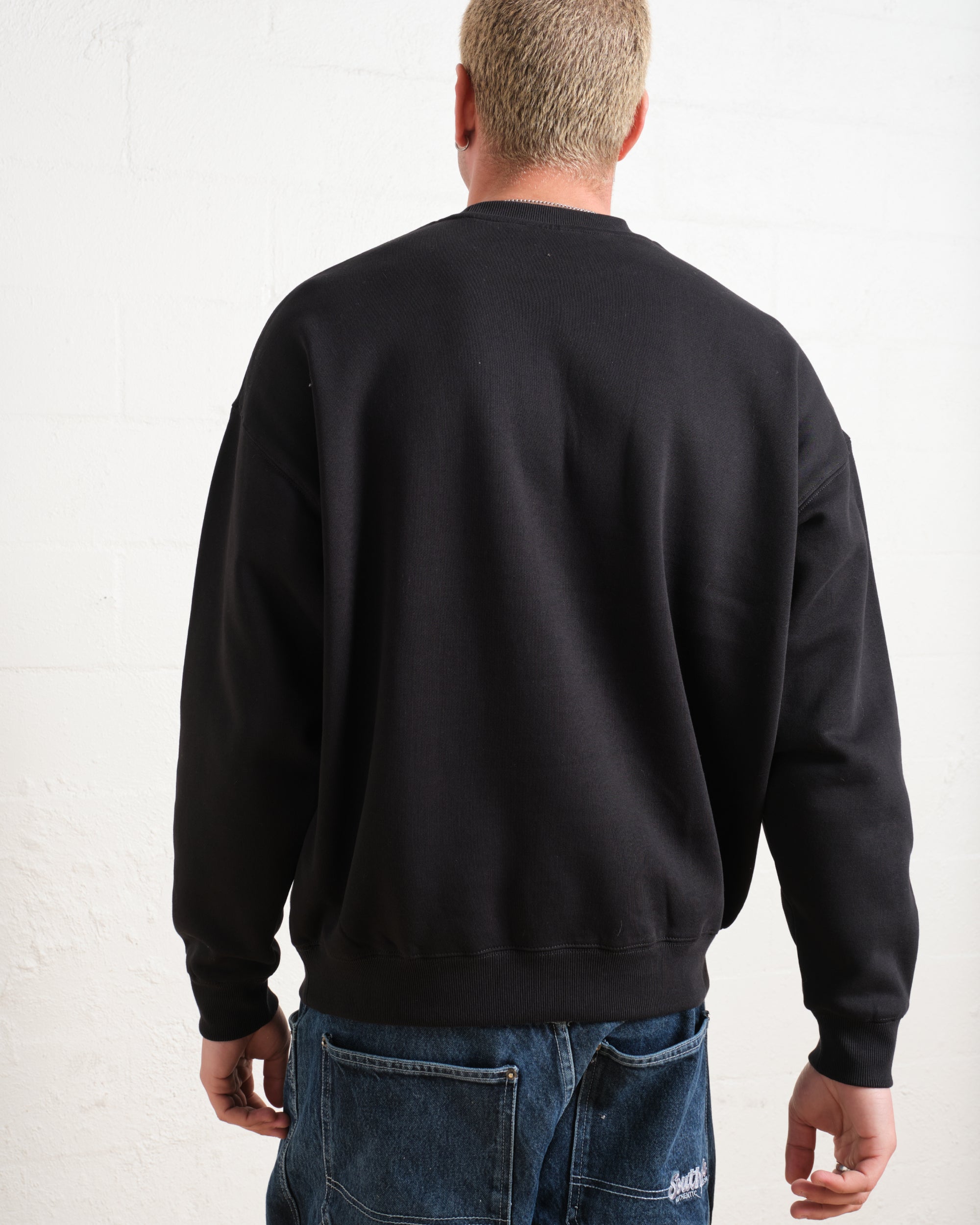 Blank Plain Jumper Australia Online #colour_black