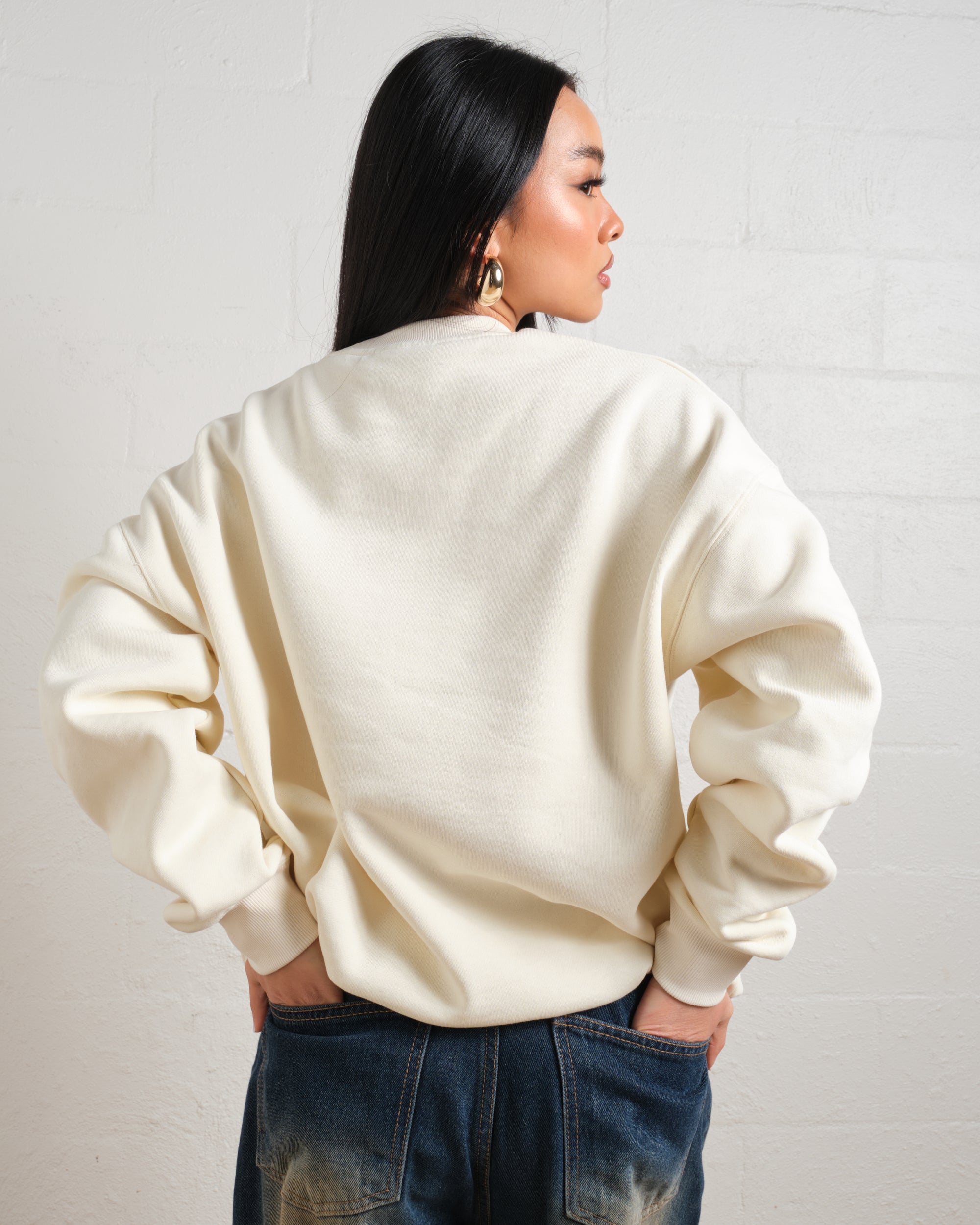 Blank Plain Jumper Australia Online #colour_natural