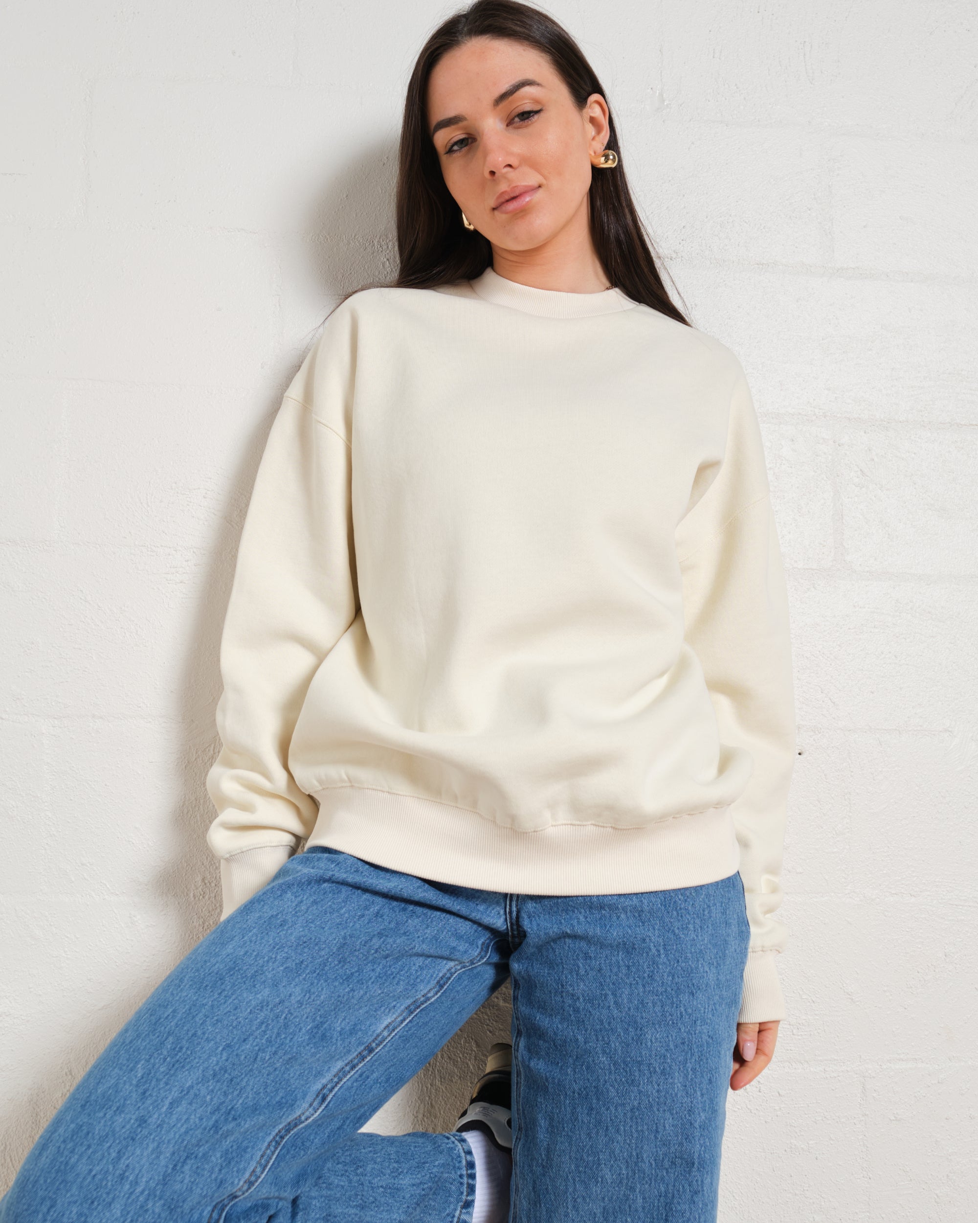 Blank Plain Jumper Australia Online #colour_natural