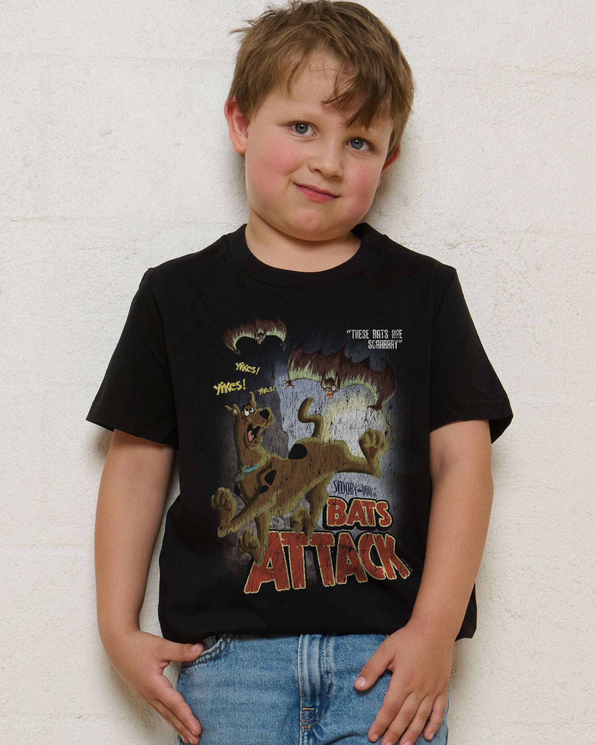 Scooby-Doo Bats Attack Kids T-Shirt