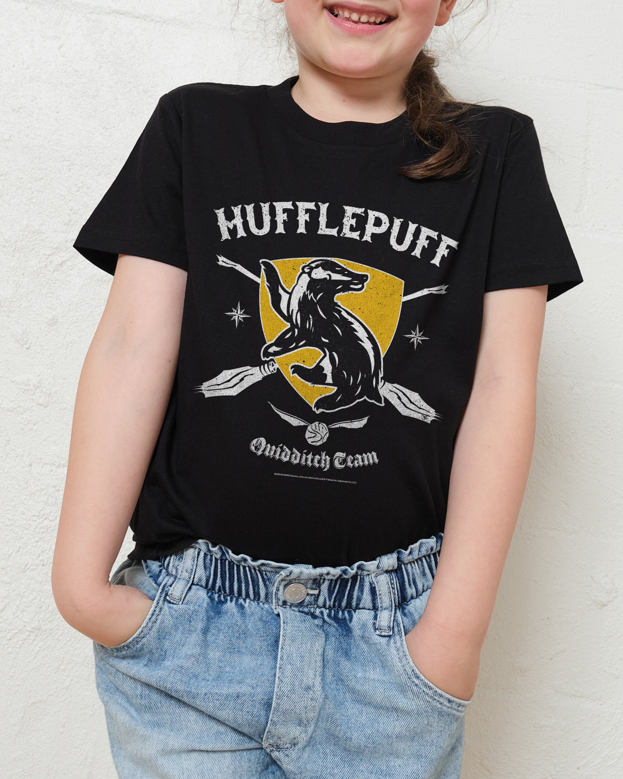 Hufflepuff Quidditch Team Kids T-Shirt