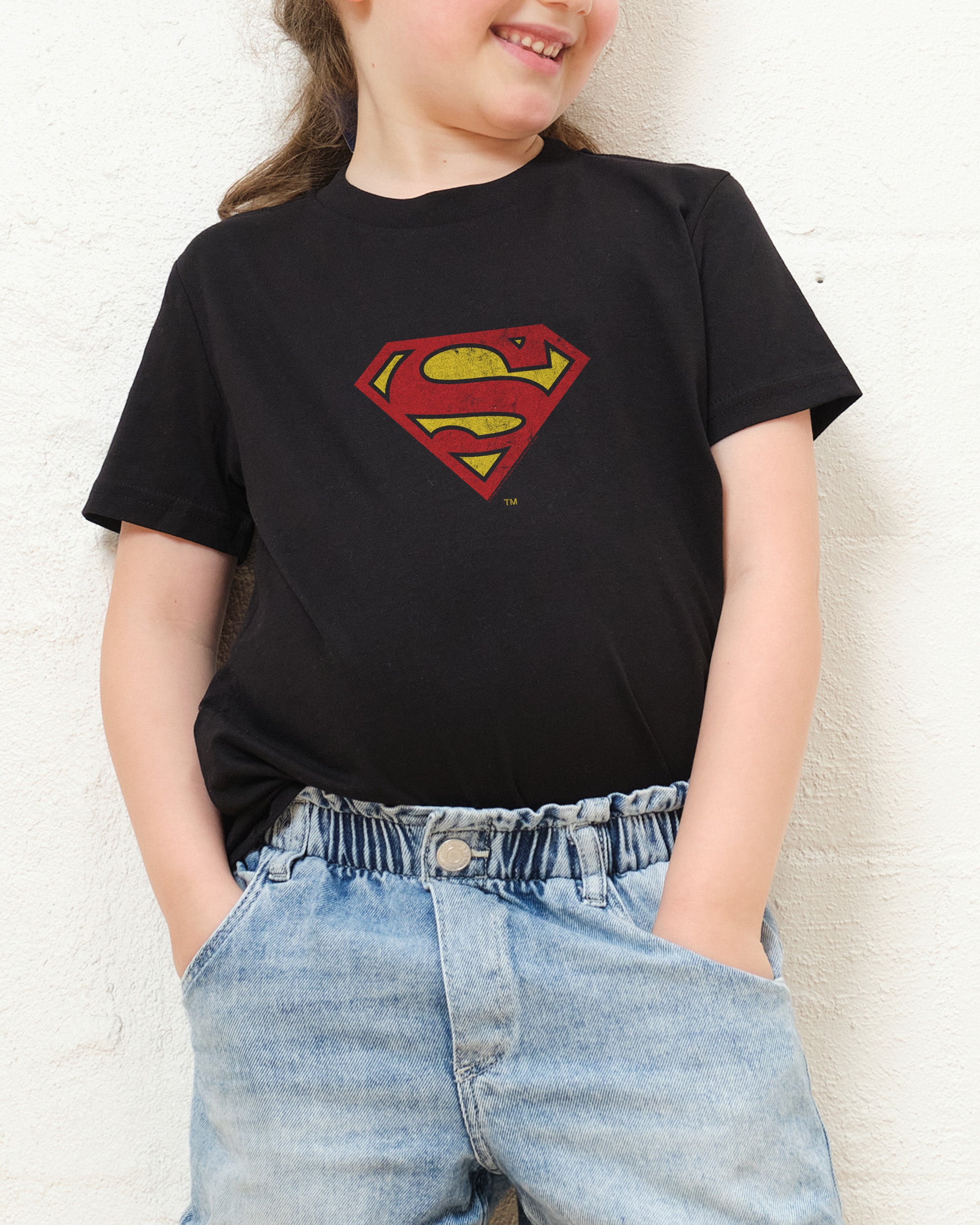 Superman Classic Logo Kids T-Shirt