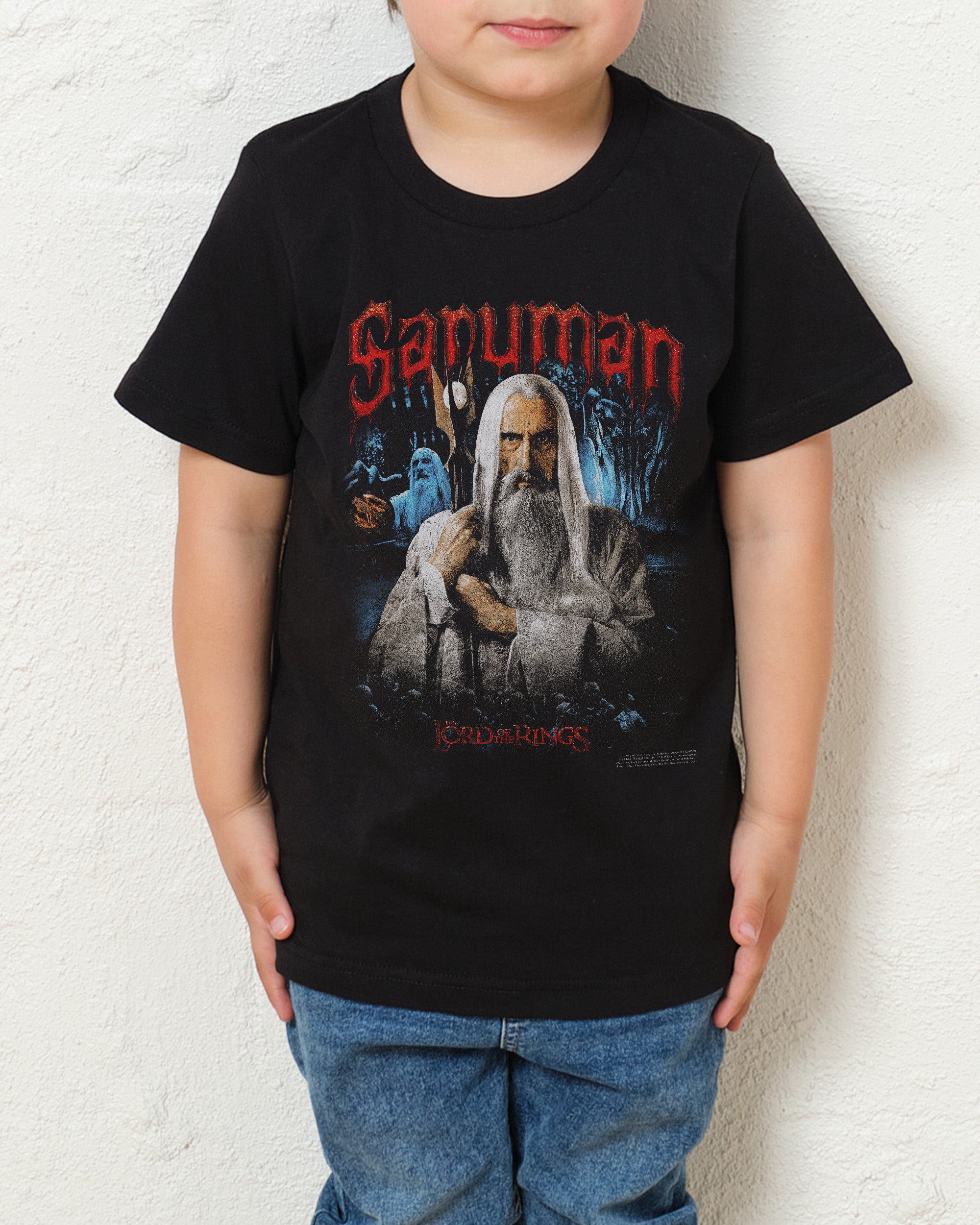 Vintage Saruman Kids T-Shirt Australia Online Threadheads