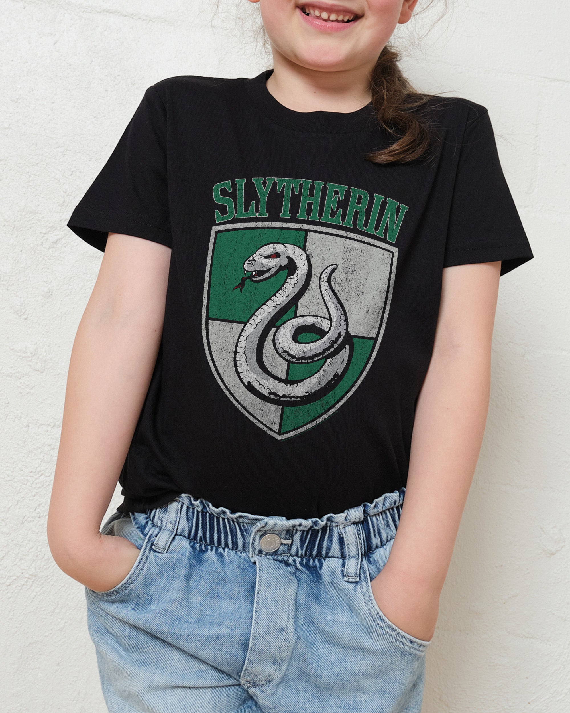 Slytherin Crest Kids T-Shirt