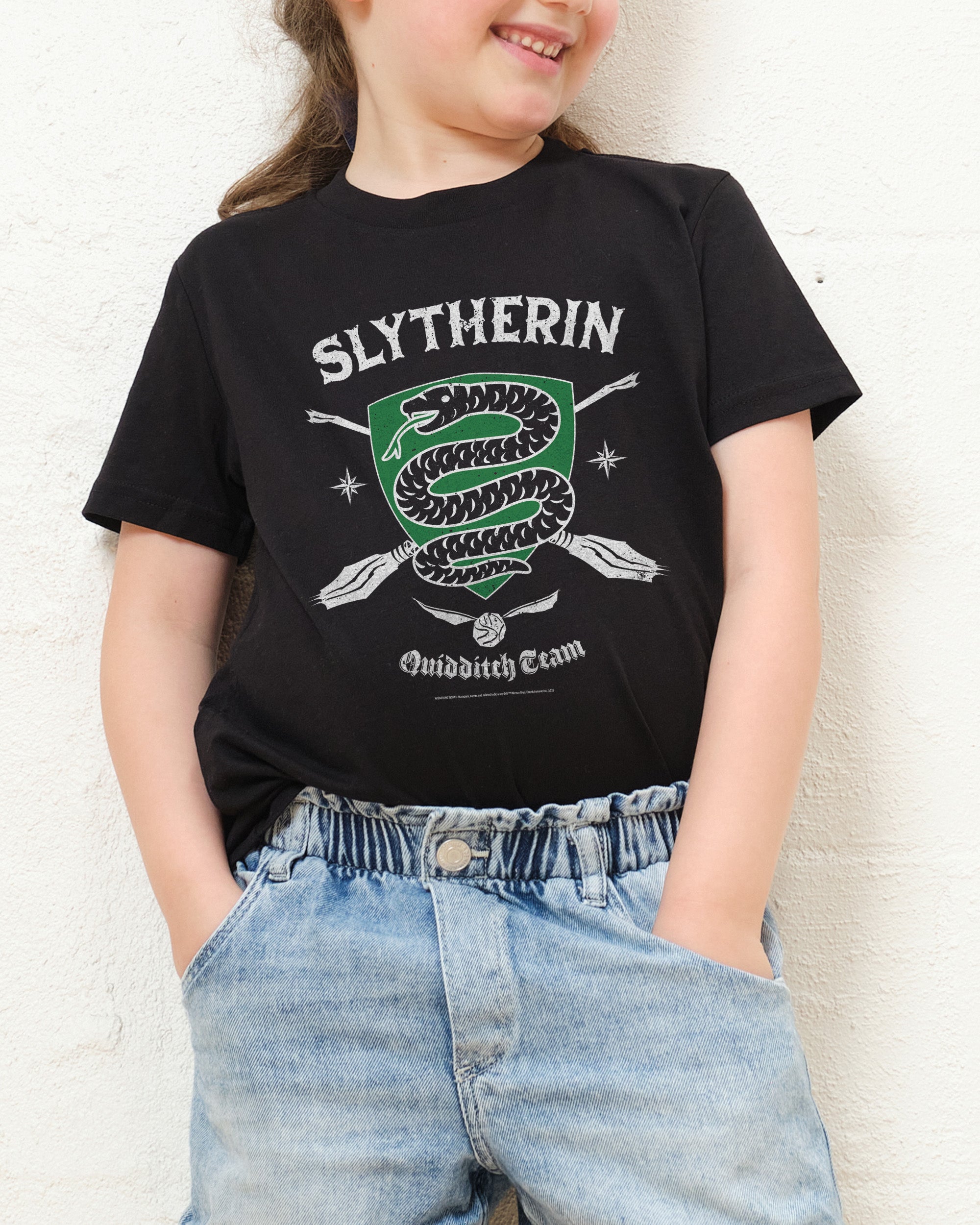 Slytherin Quidditch Team Kids T-Shirt