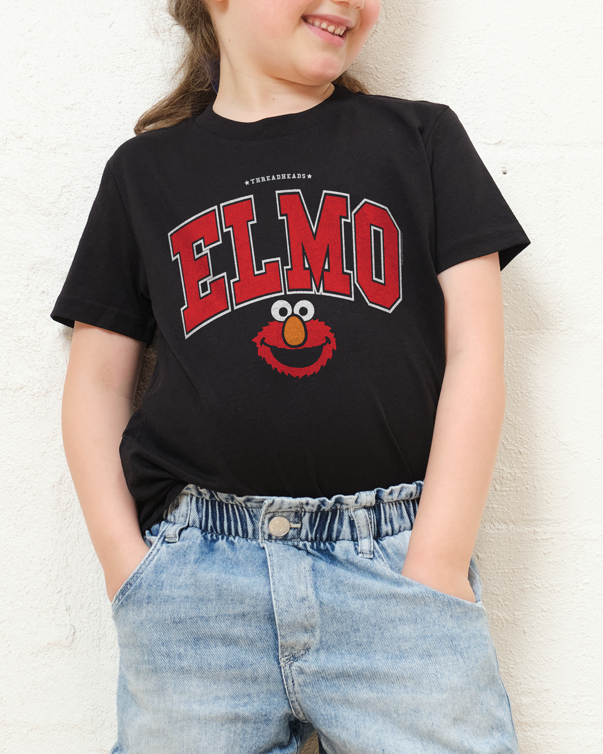Elmo College Kids T-Shirt