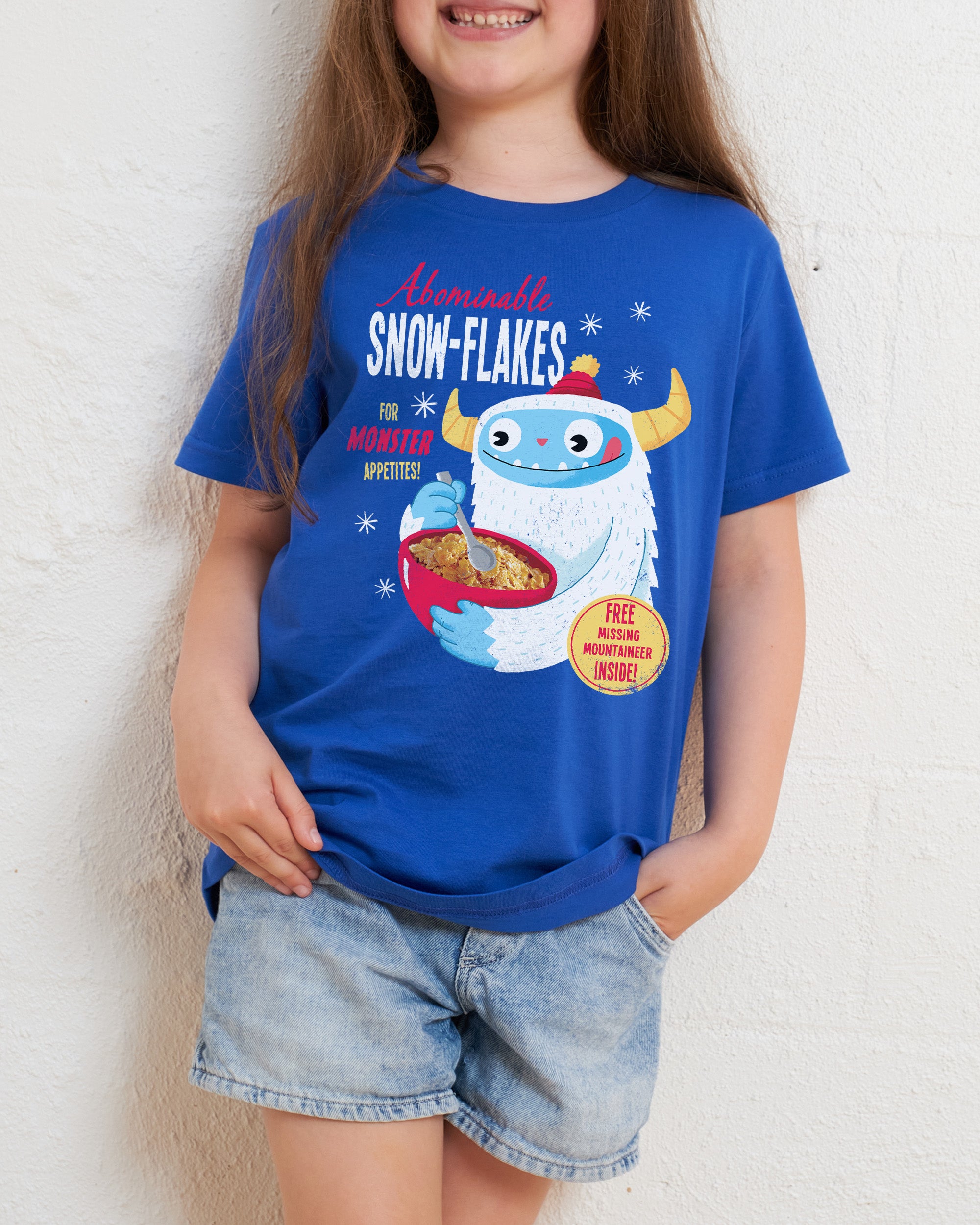 Abominable Snowflakes Kids T-Shirt