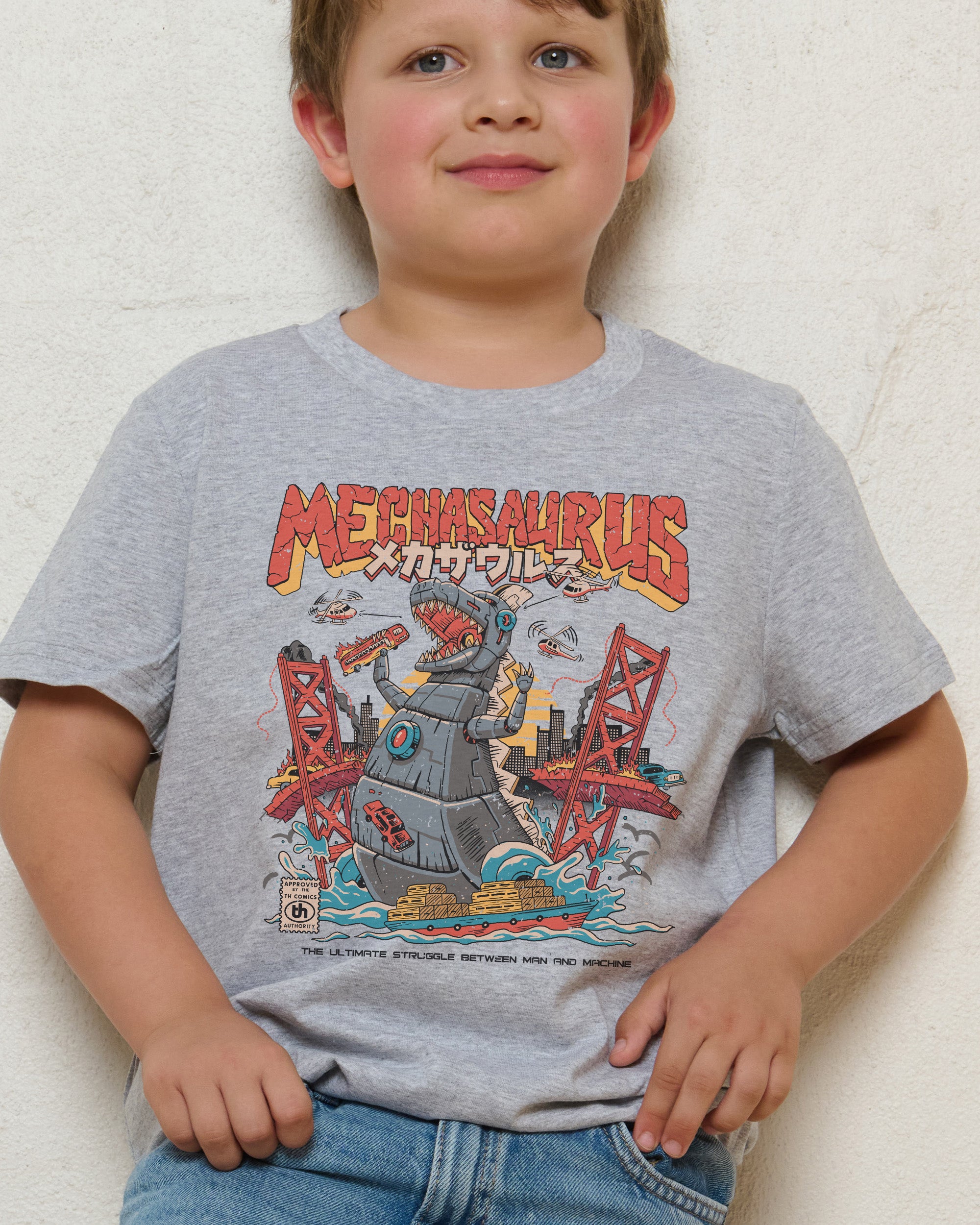 Mechasaurus Kids T-Shirt