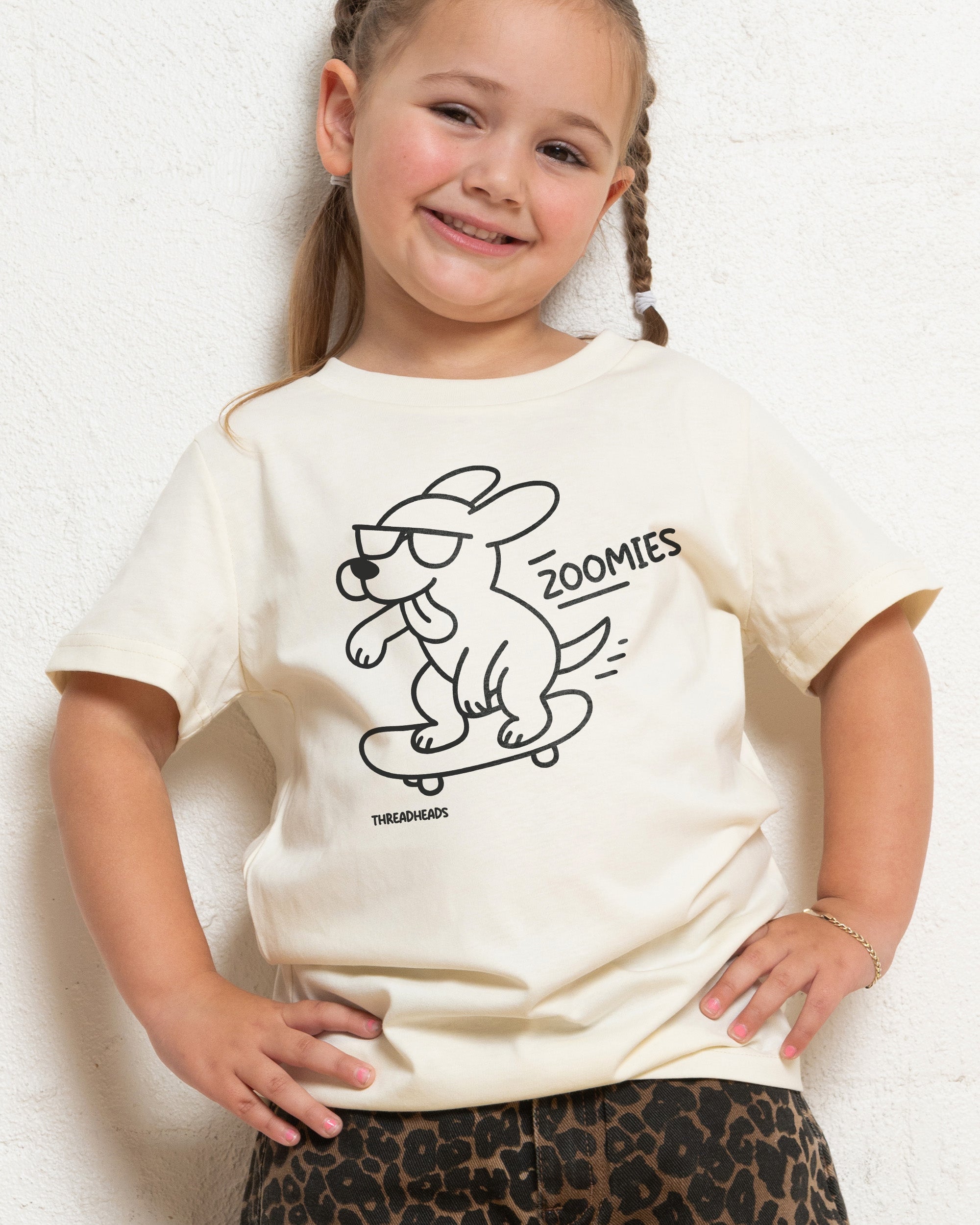 Dog Zoomies Kids T-Shirt Online Australia