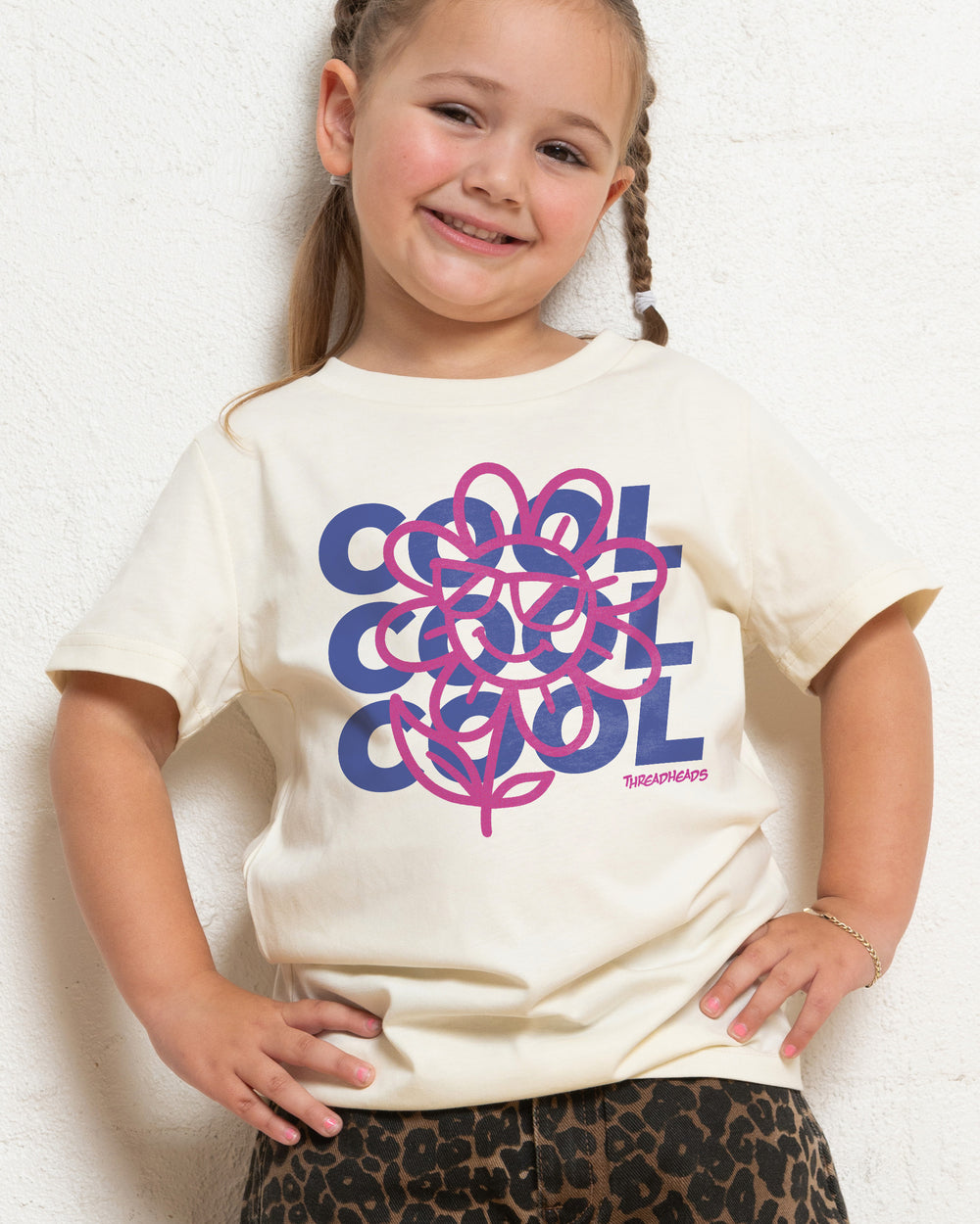 Folksy Flower Kids Ss Tee