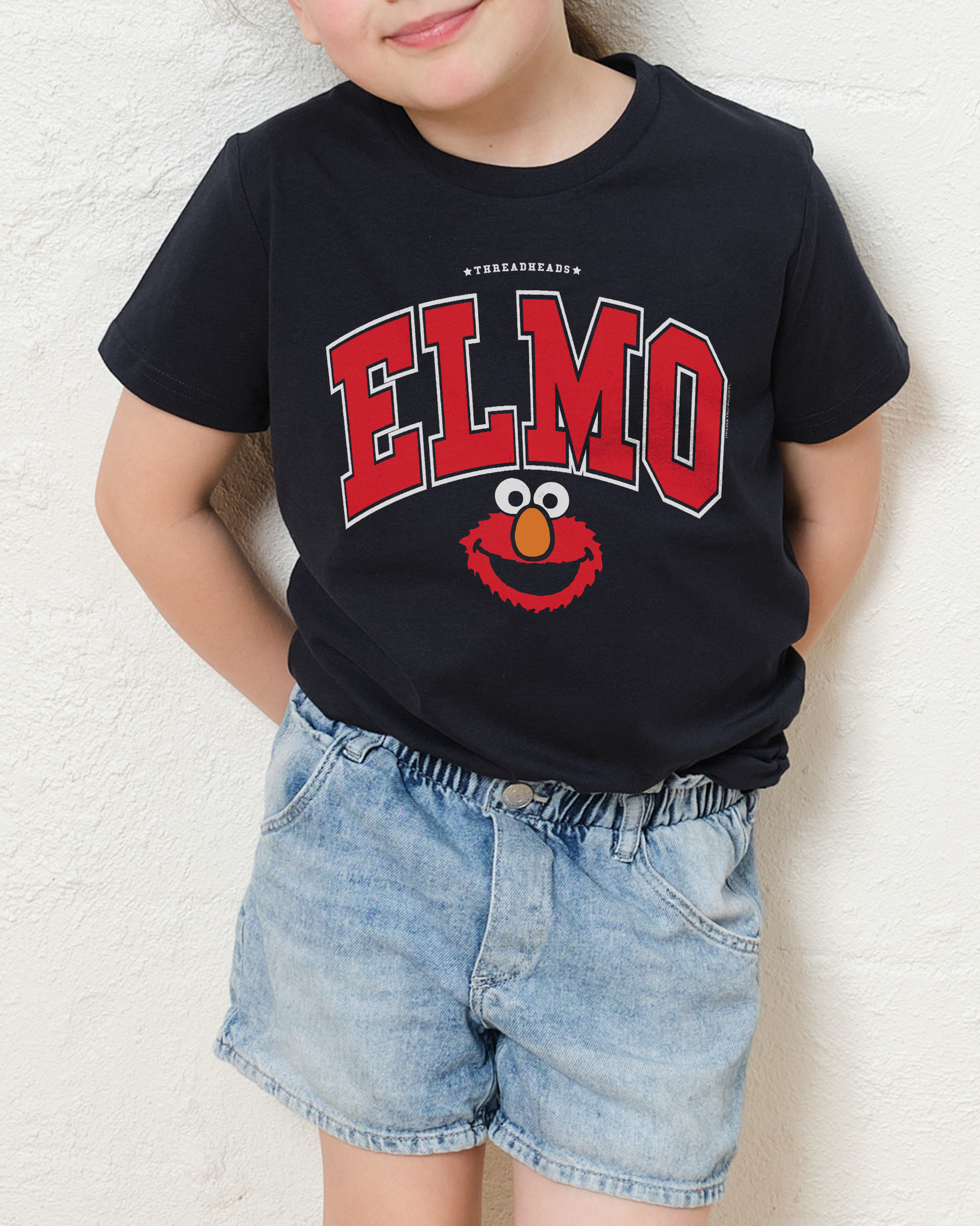 Elmo College Kids T-Shirt
