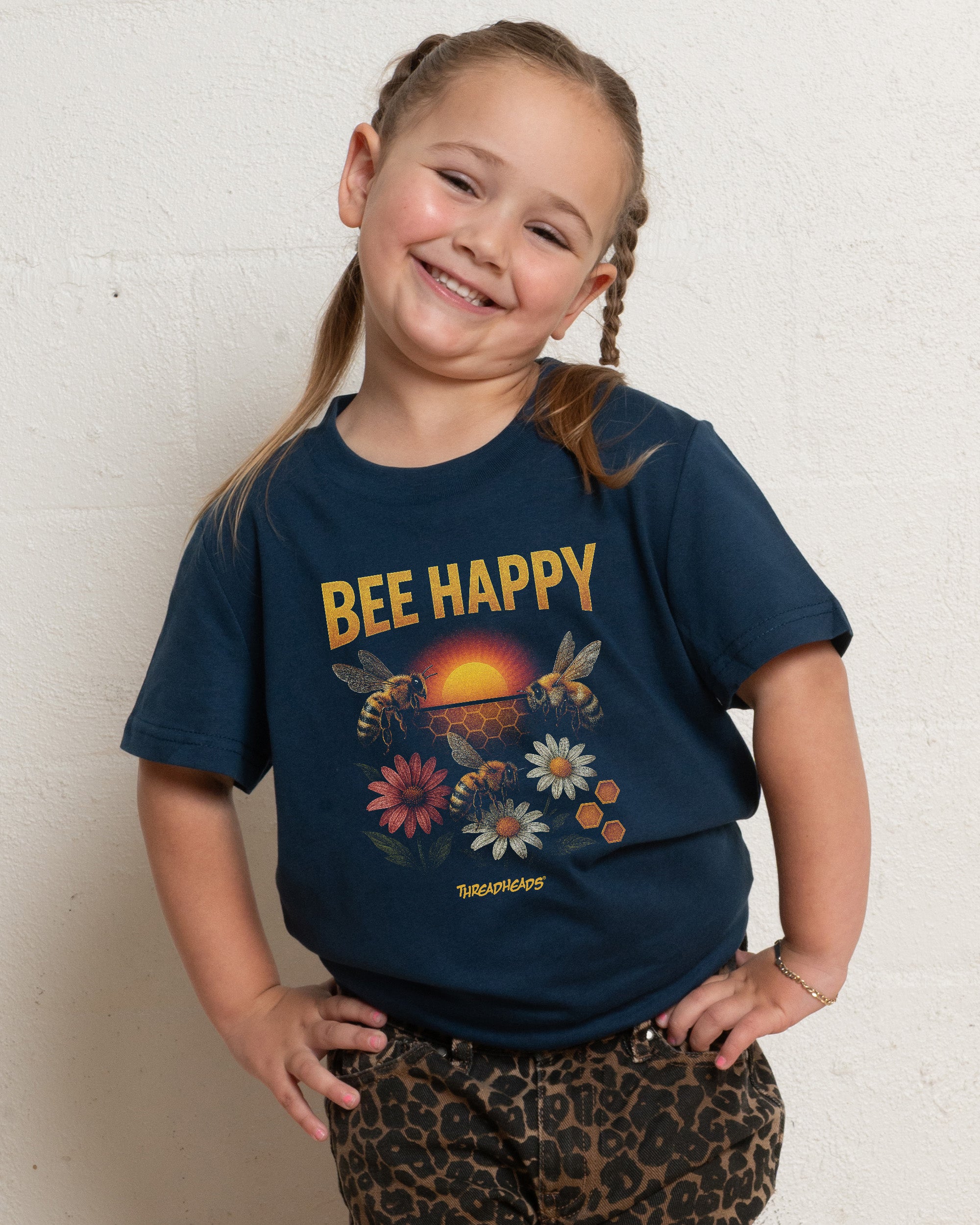 Bee Happy Kids T-Shirt Online Australia
