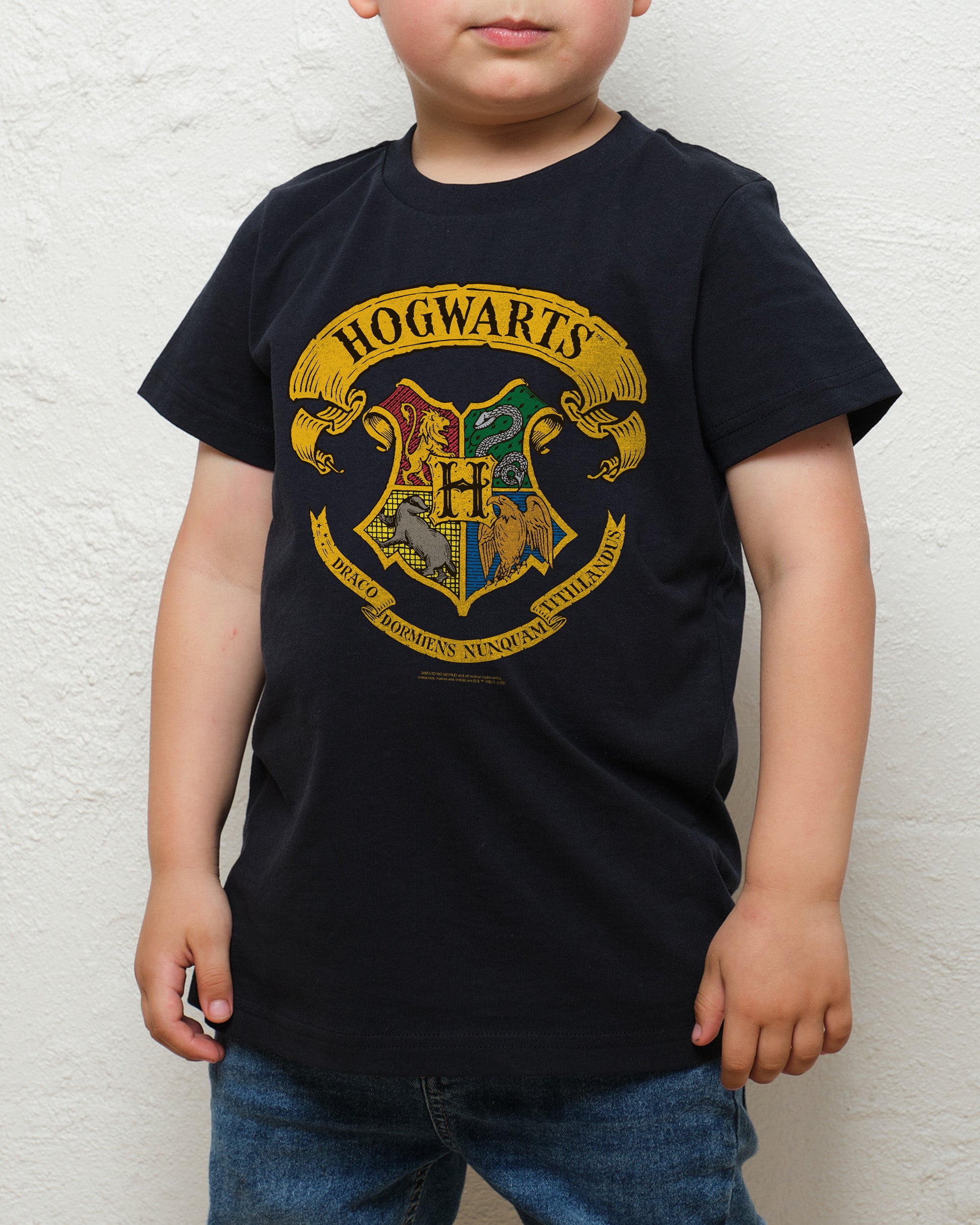 Hogwarts Crest Kids T Shirt Official Harry Potter Merch Canada