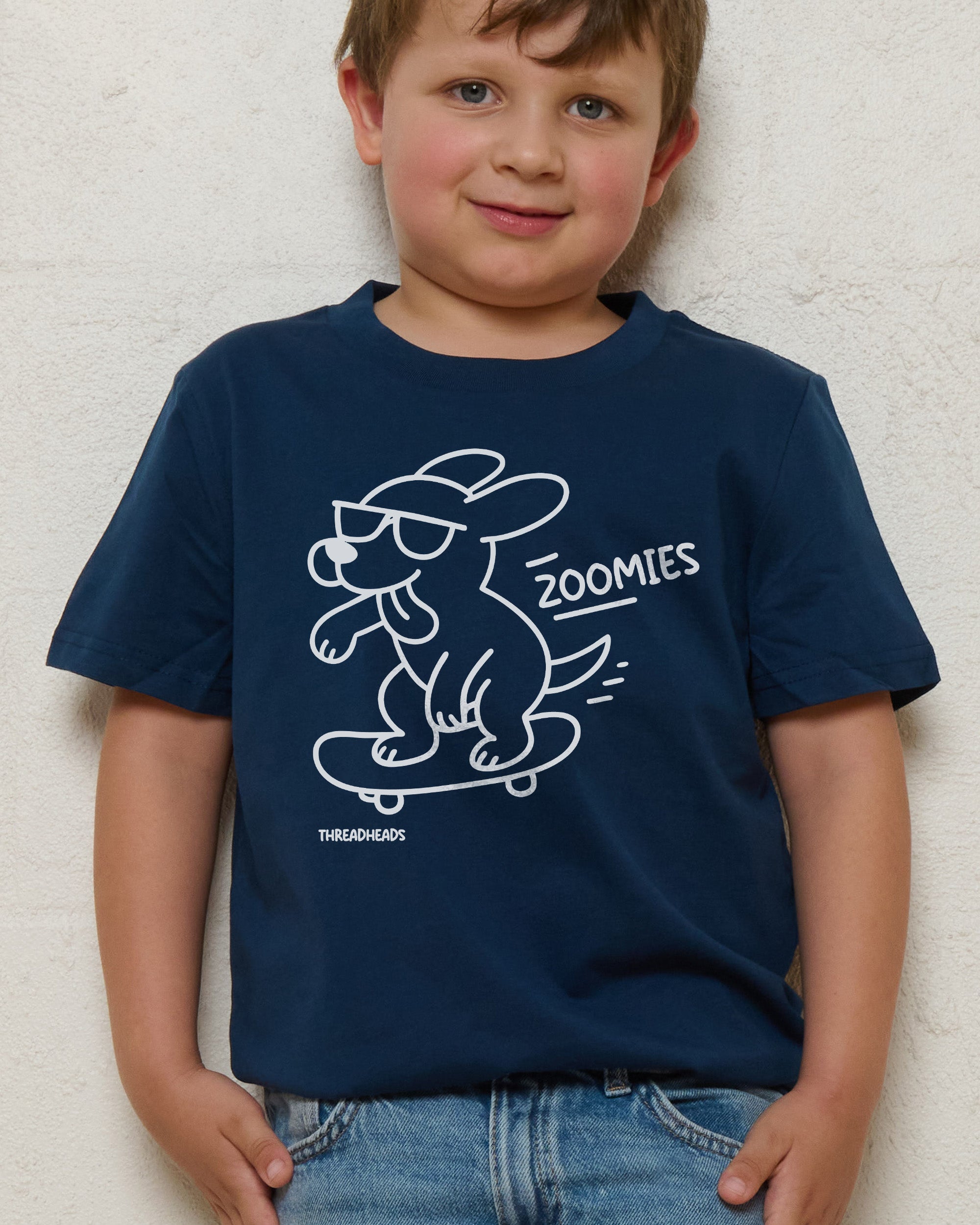Dog Zoomies Kids T-Shirt Online Australia