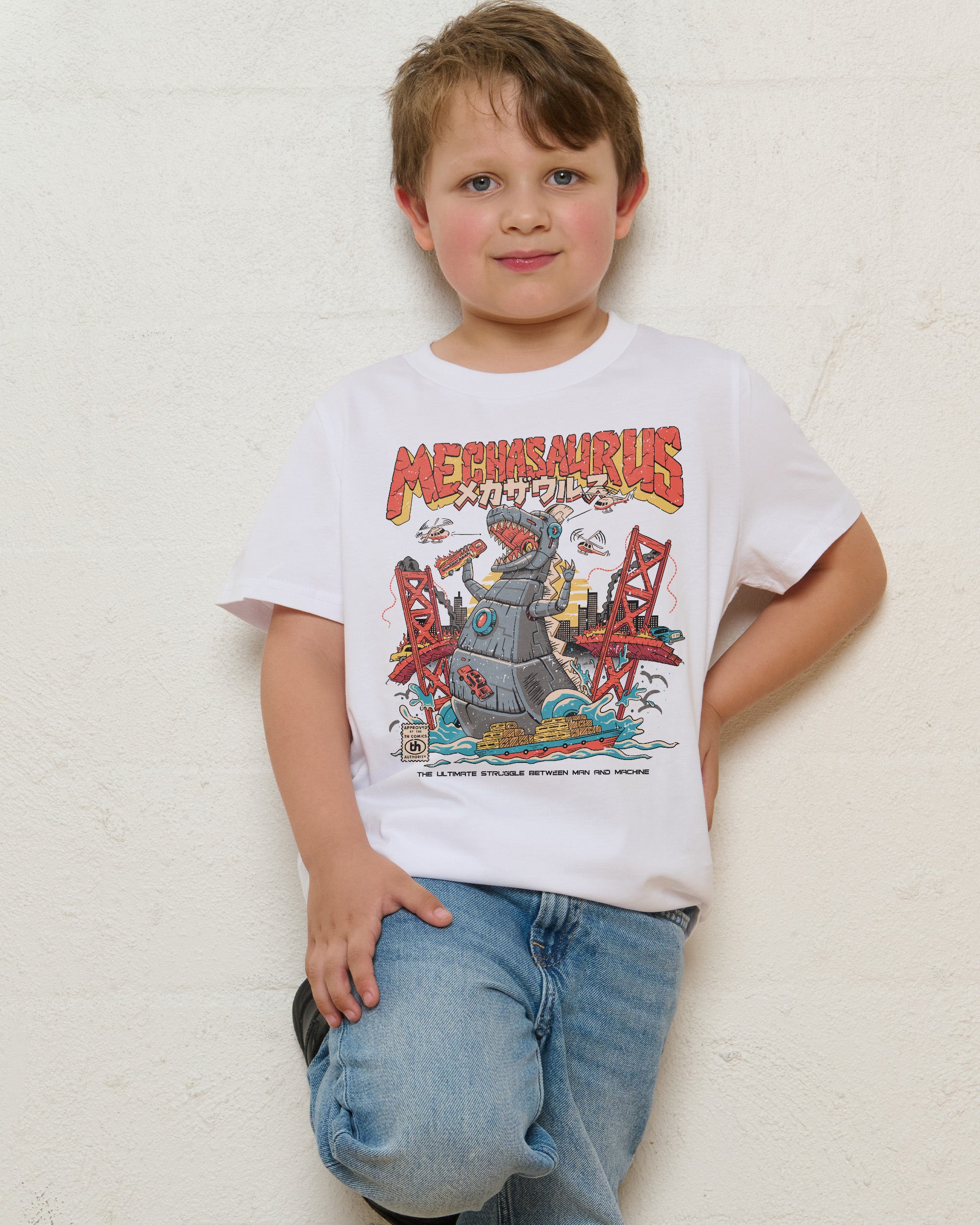 Mechasaurus Kids T-Shirt