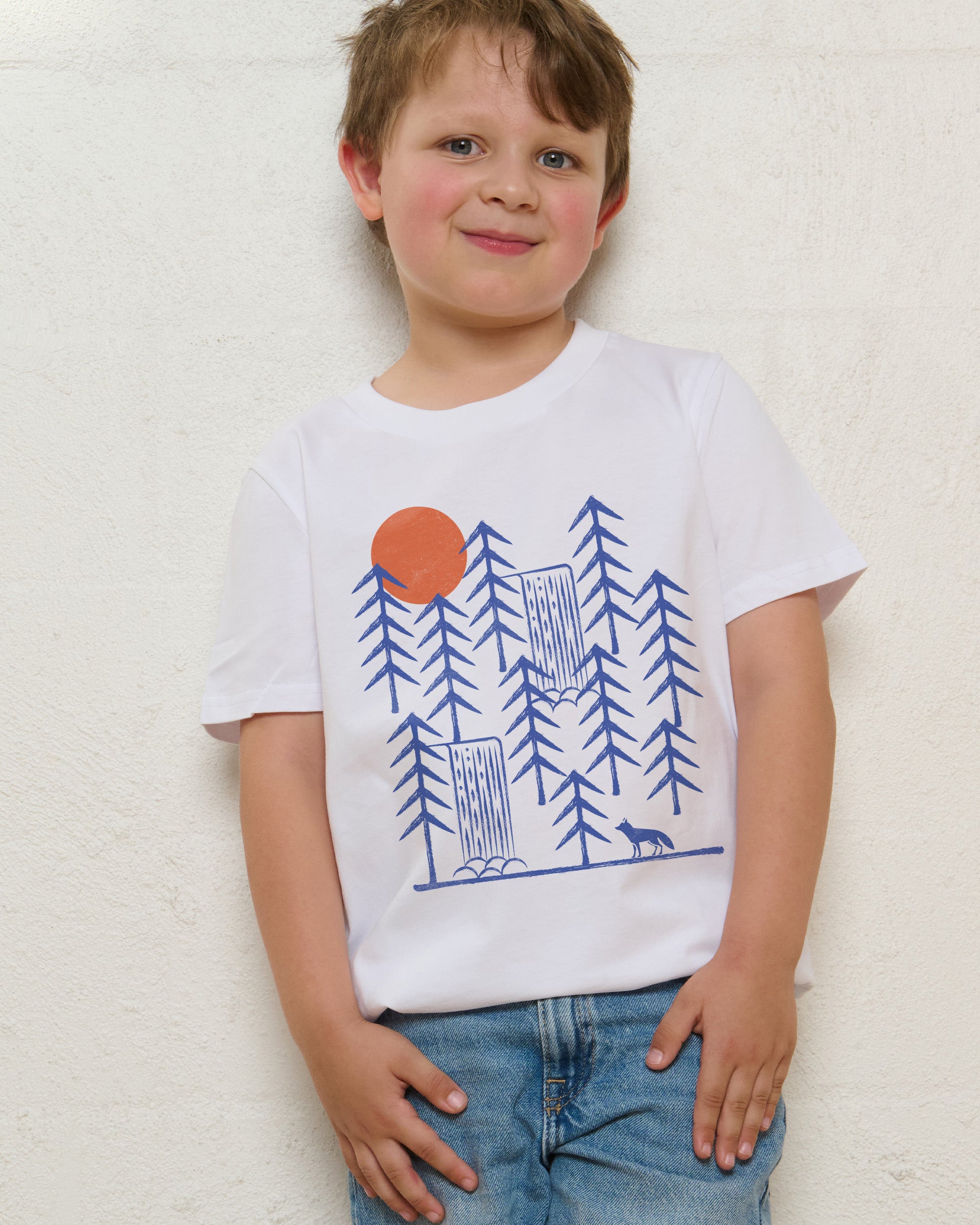 Wild Day Fox Kids T-Shirt | Graphic Kids T-Shirts Europe