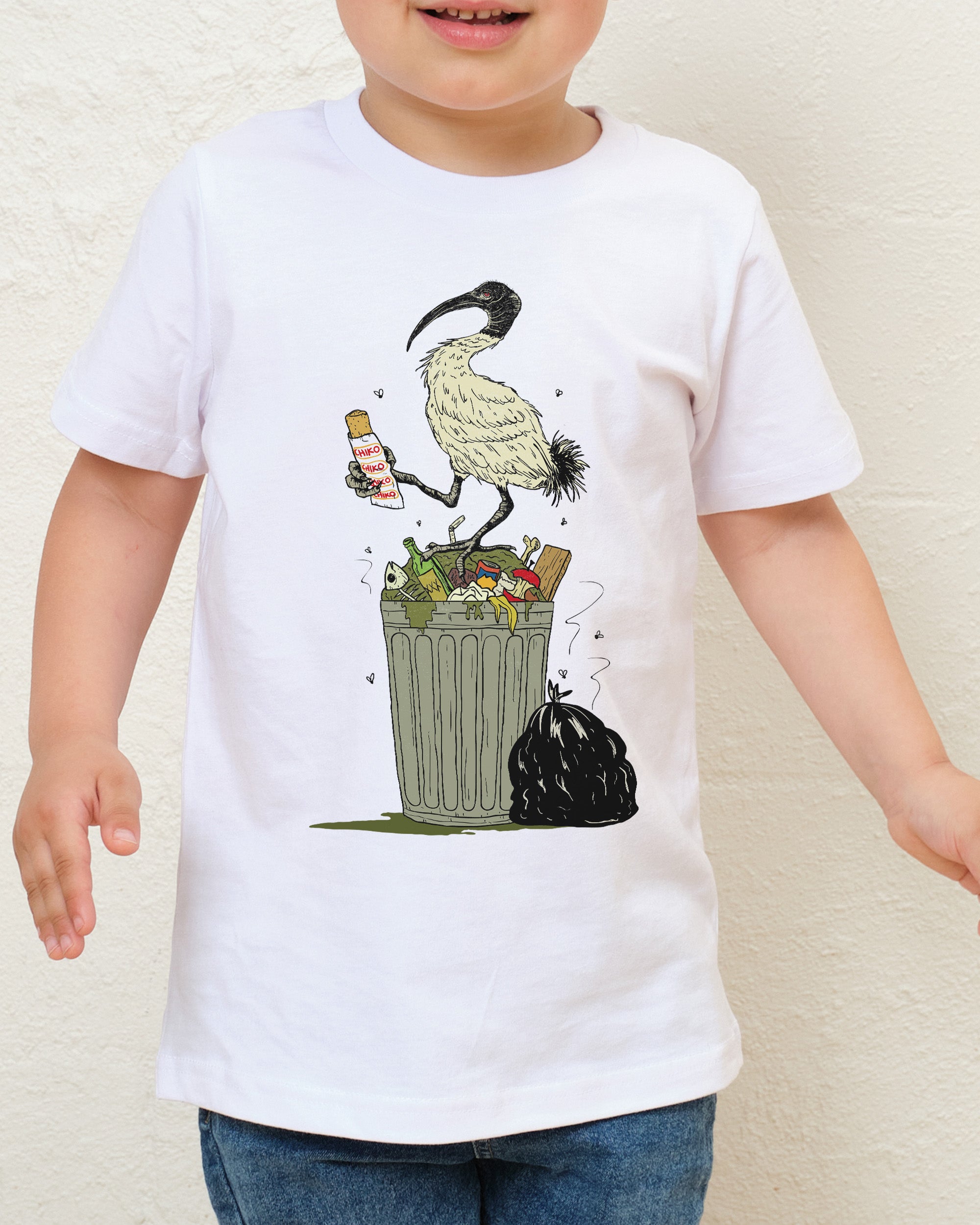 Bin Chicken Kids T-Shirt Australia Online