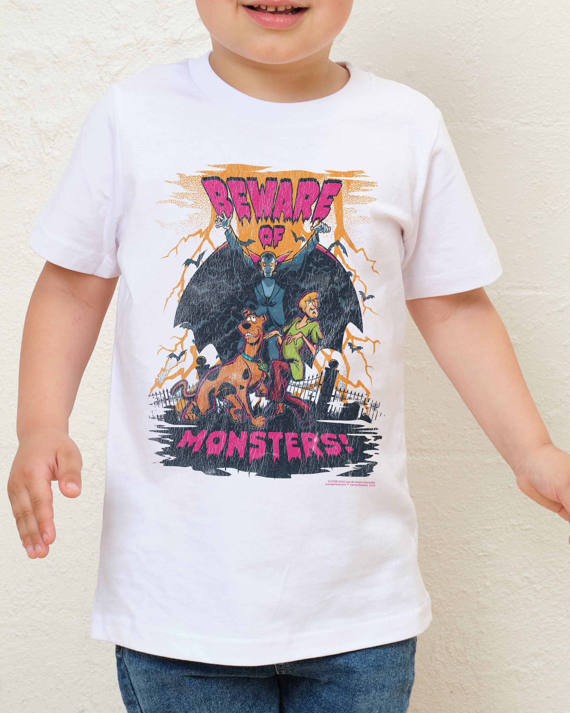Beware of Monsters Kids T-Shirt