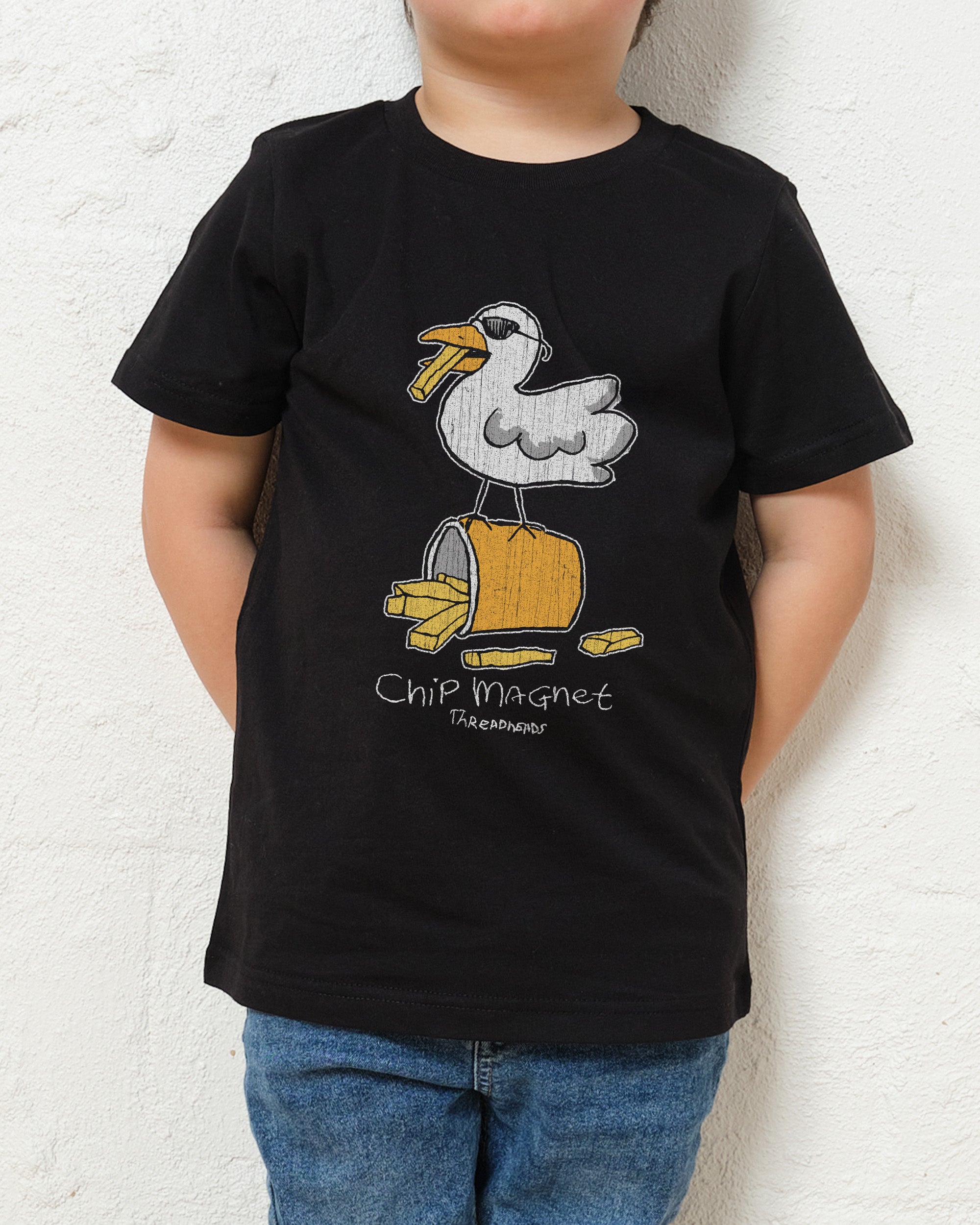 Chip Magnet Kids T-Shirt Australia Online Black