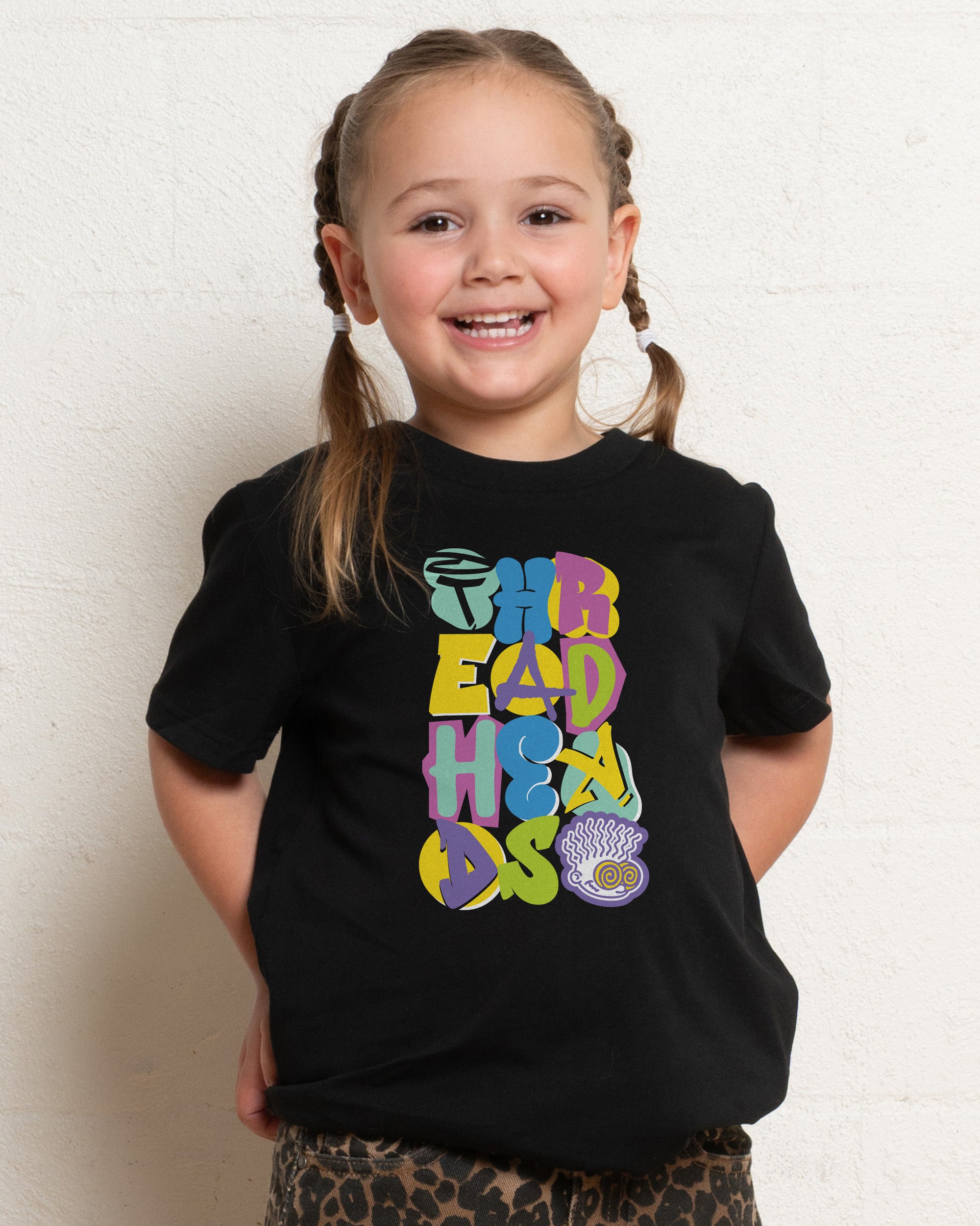 Threadheads Magazine Black Kids T-Shirt