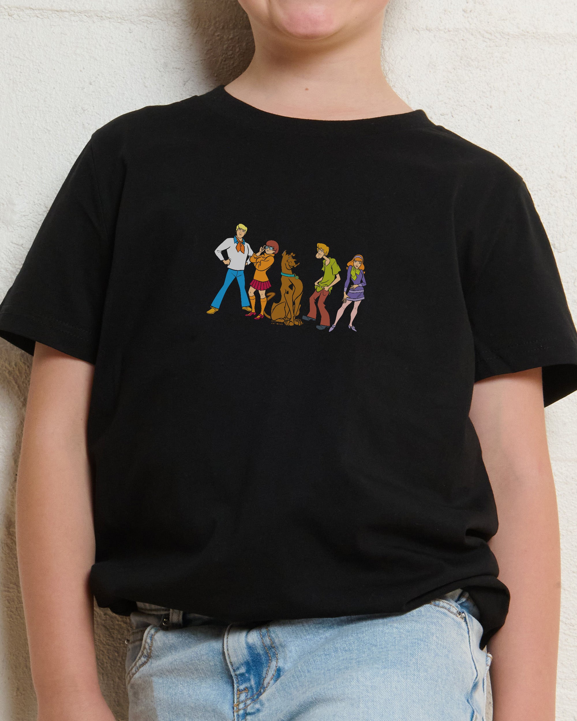 The Gang's All Here Black Kids T-Shirt