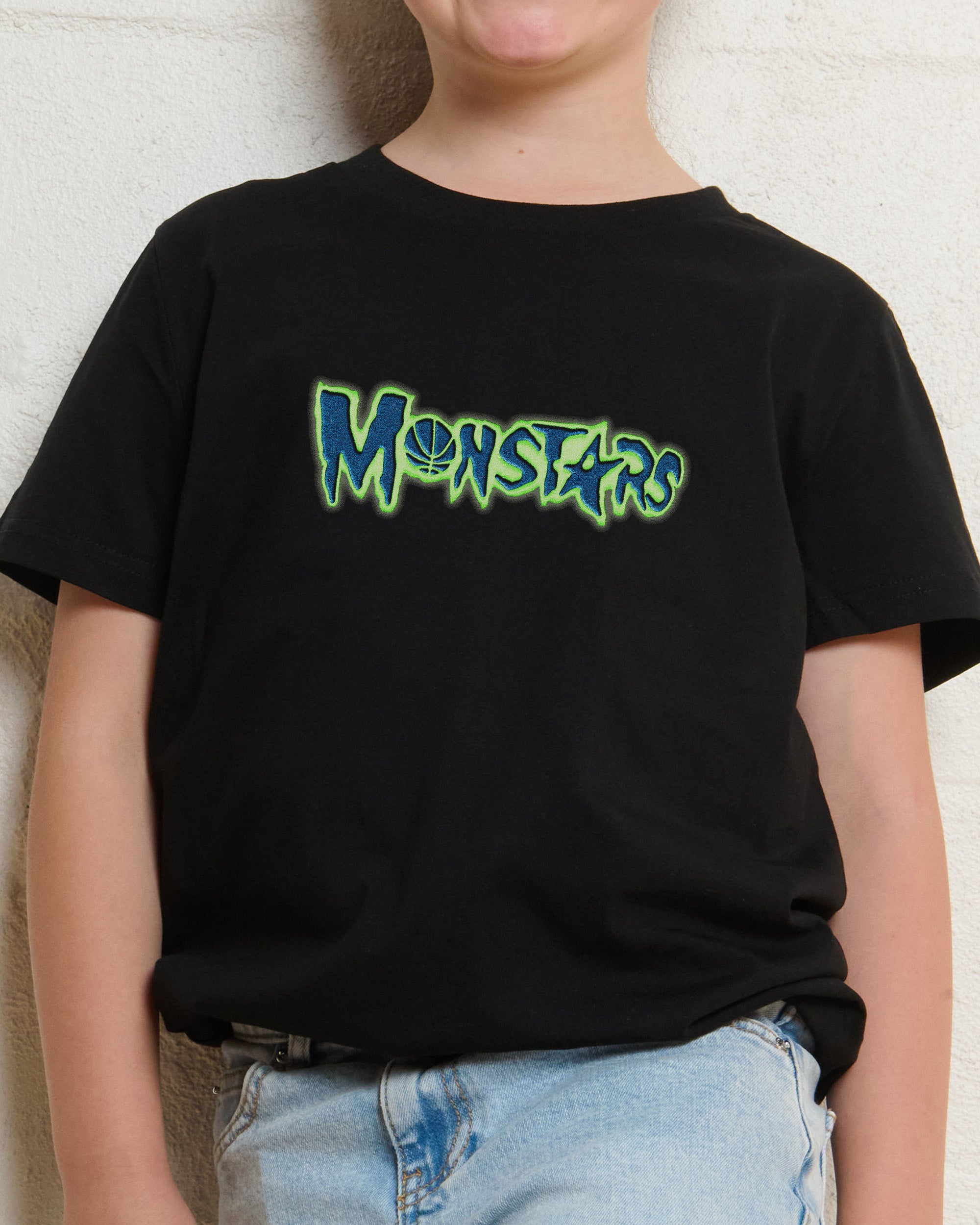 Monstars '96 Black Kids T-Shirt