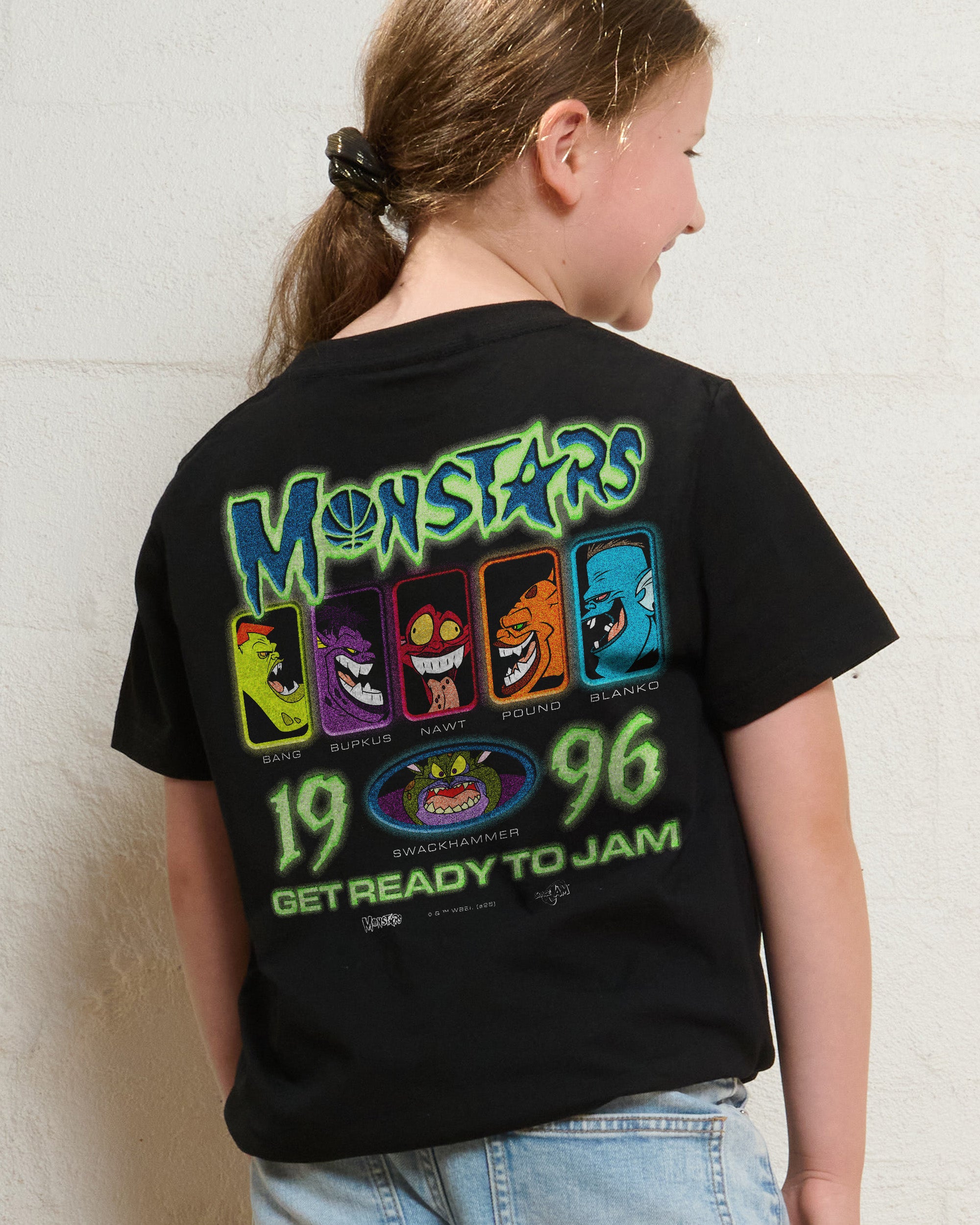 Monstars '96 Black Kids T-Shirt