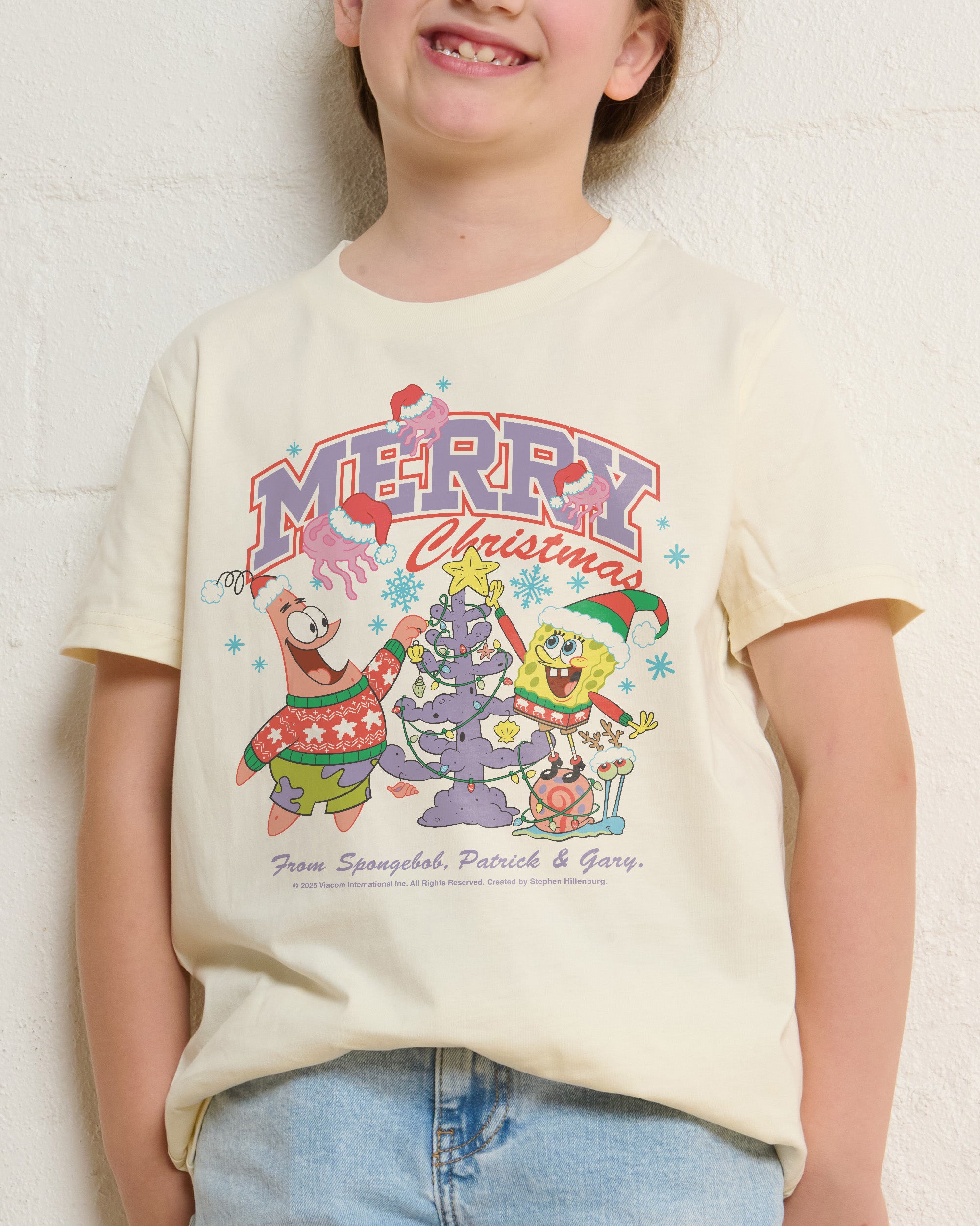 Shellebrate The Holidays Natural Kids T-Shirt