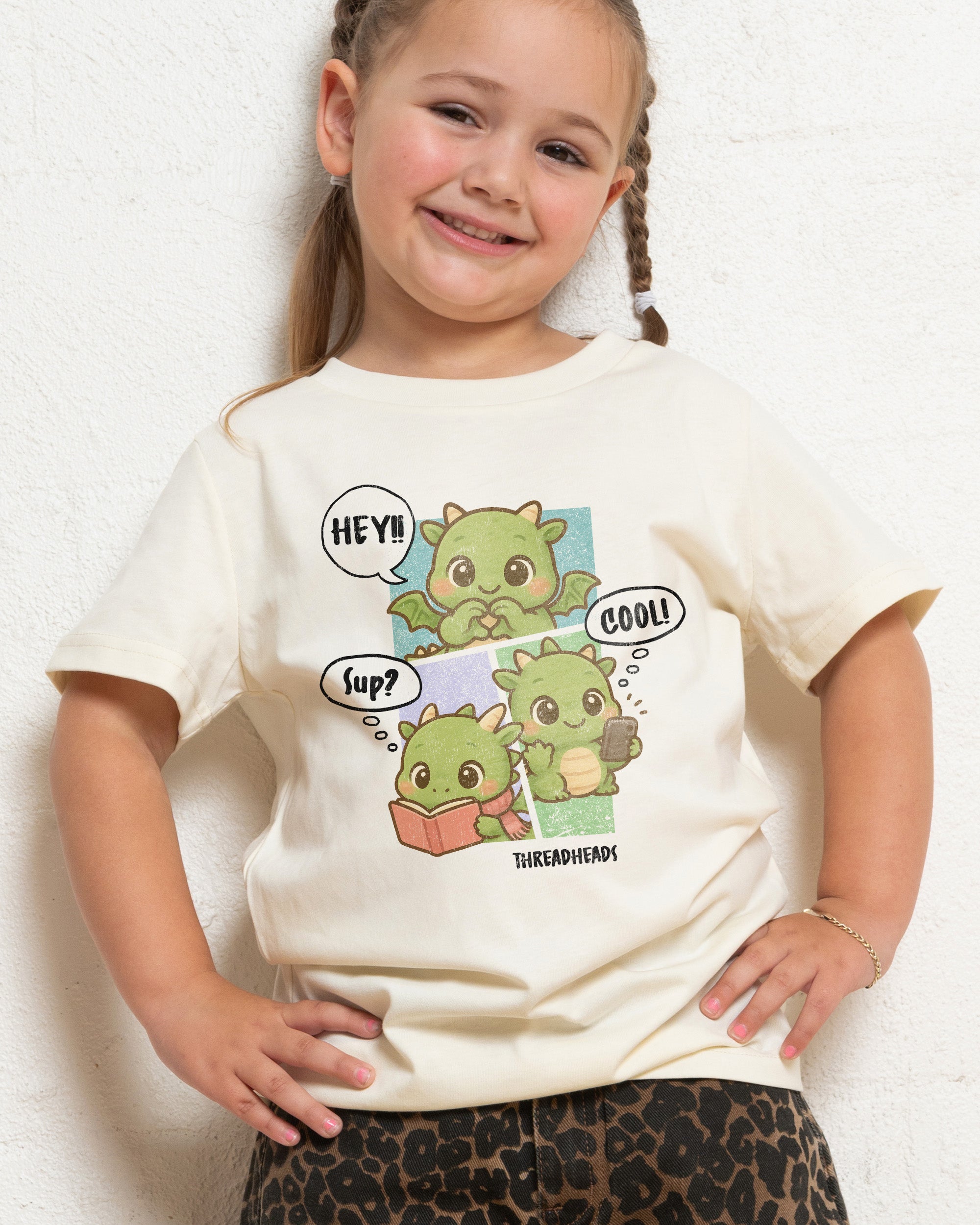 Dino Talk Natural Kids T-Shirt
