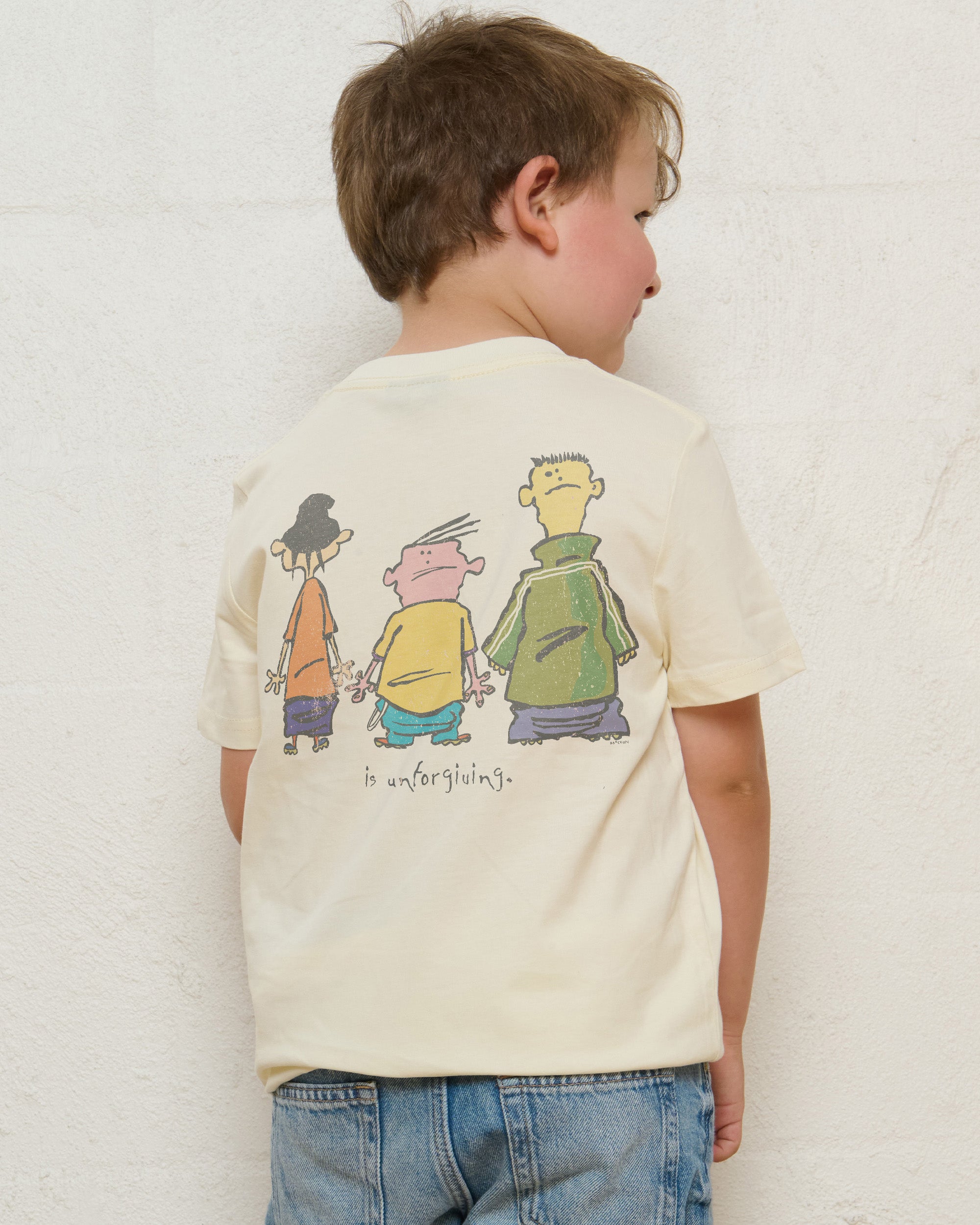 Puberty is Unforgiving Natural Kids T-Shirt