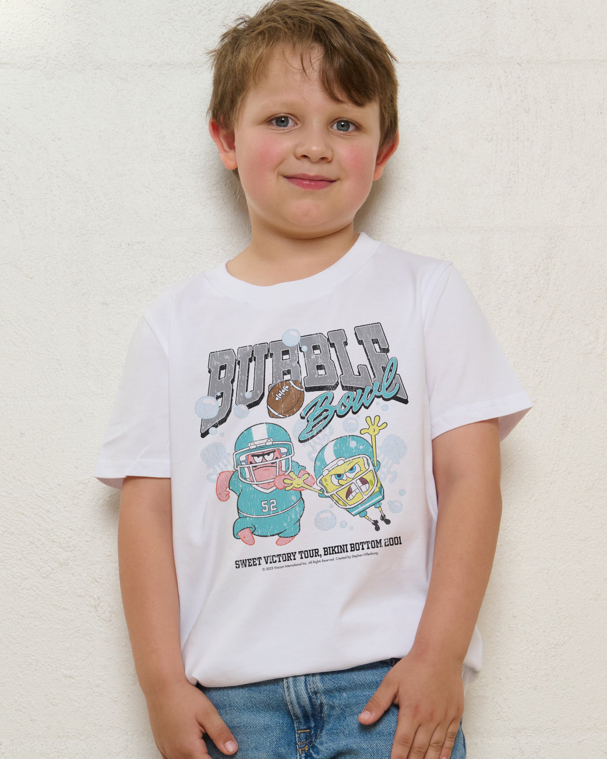 Bubble Bowl White Kids T-Shirt