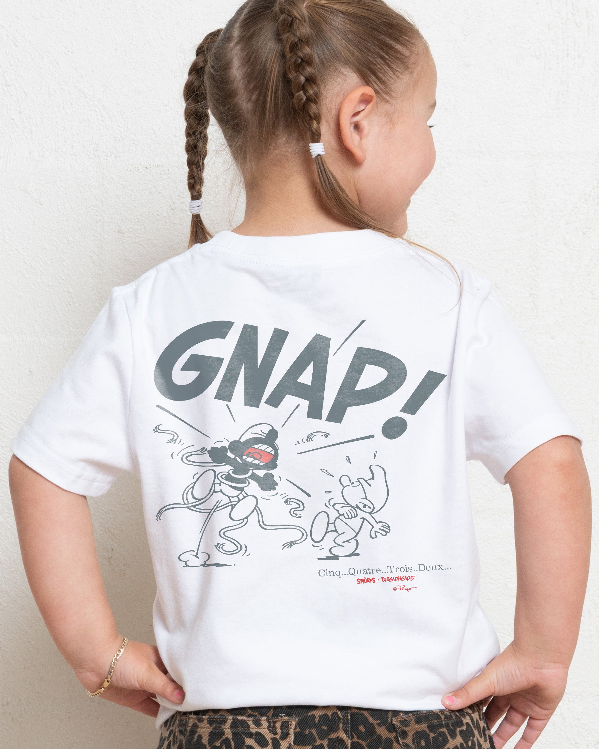 Infectious Smurf #2 White Kids T-Shirt