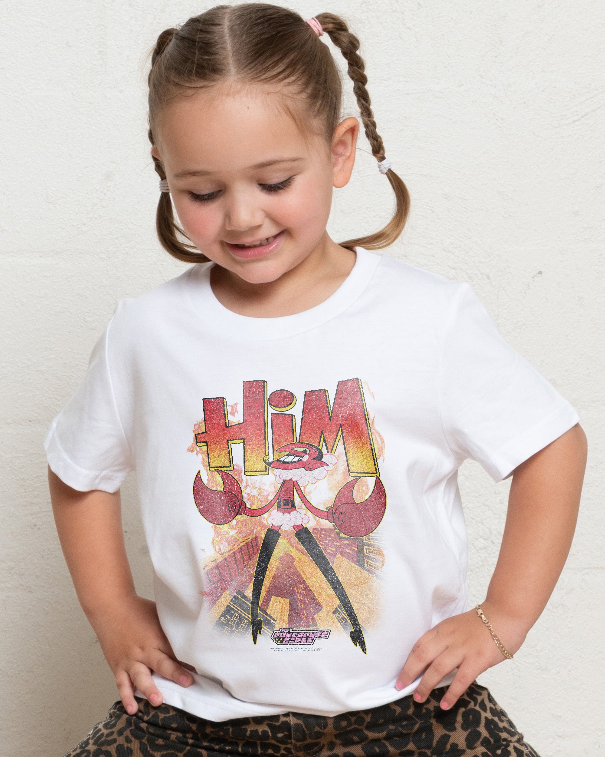 HIM White Kids T-Shirt