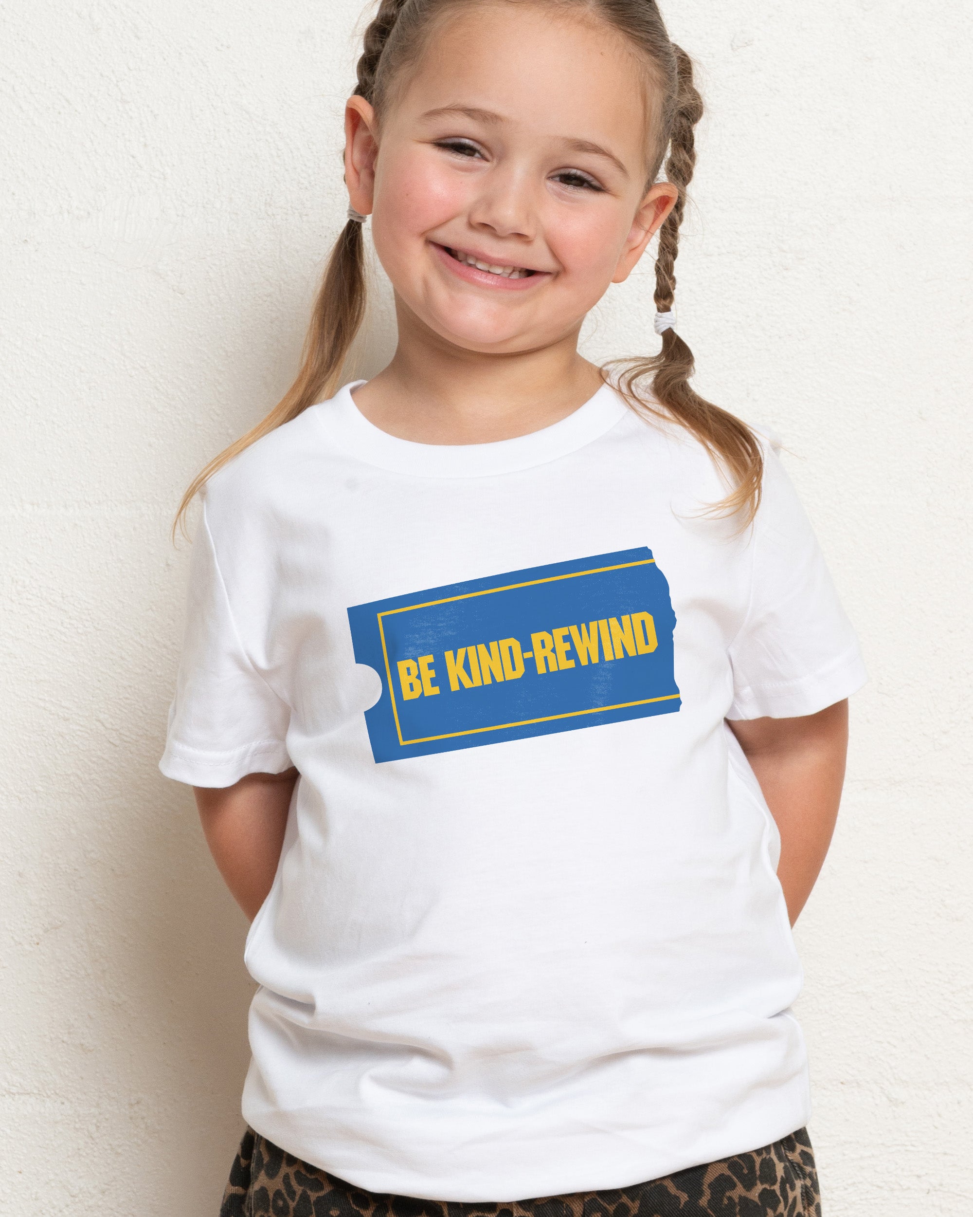 Be Kind - Rewind White Kids T-Shirt