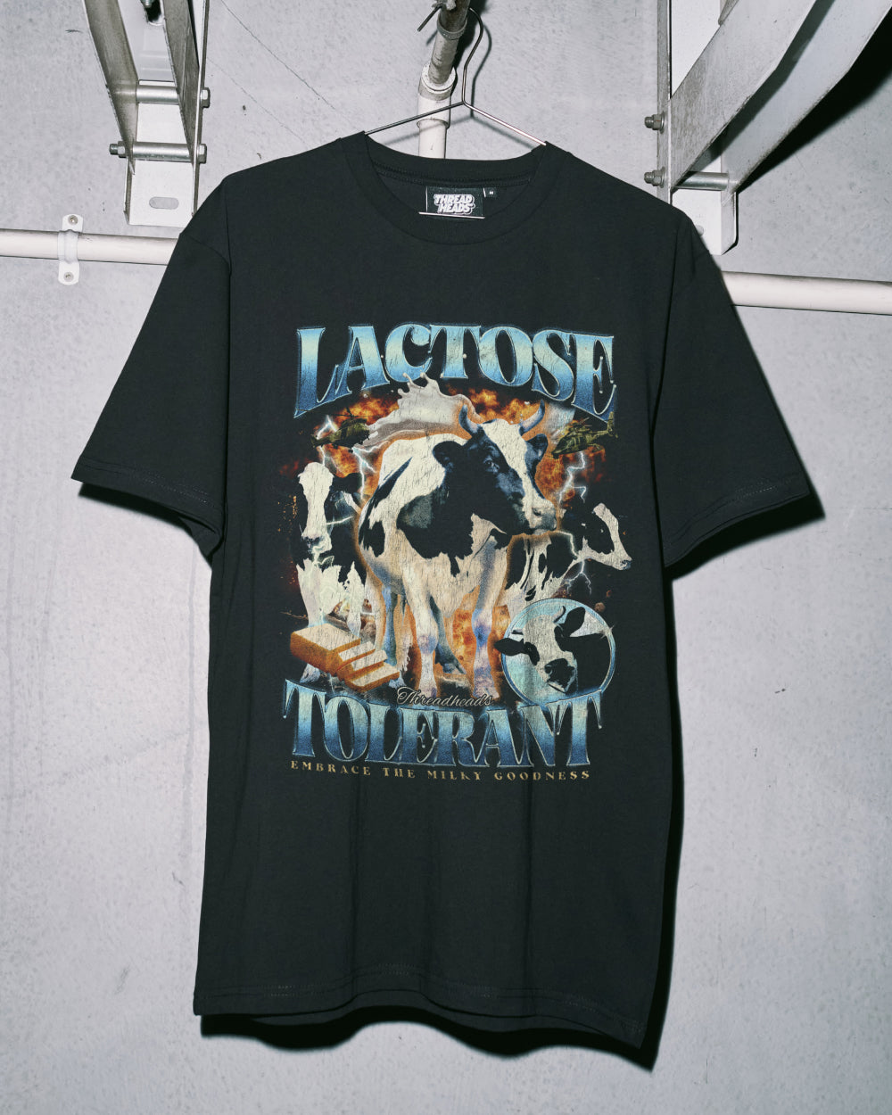 Lactose Tolerant T-Shirt Australia Online Black