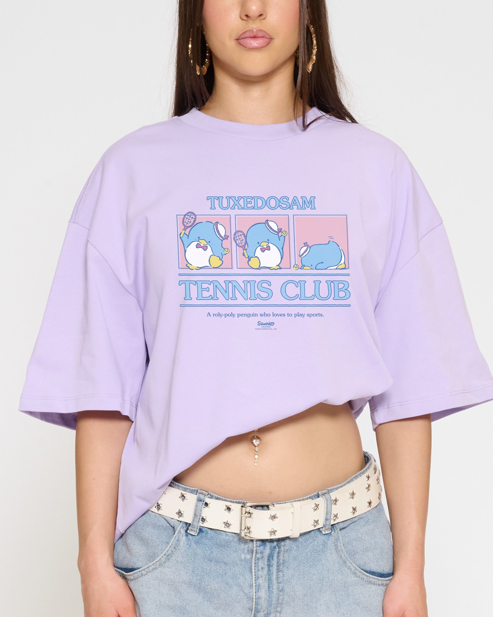 Tuxedo Sam Tennis Club Oversized Tee
