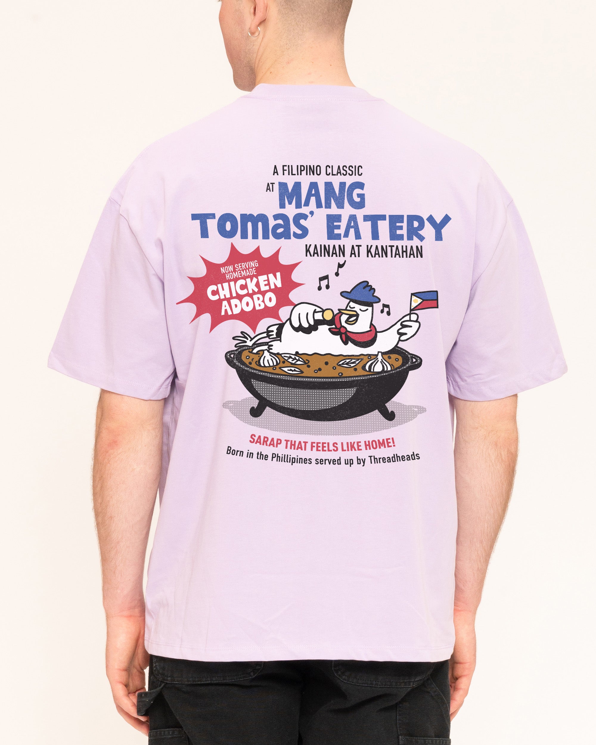 Adobo Lilac Oversized Tee