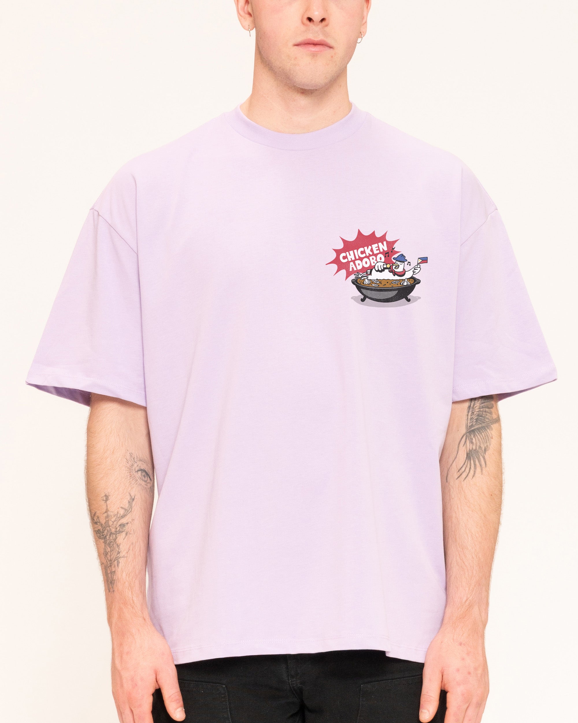 Adobo Lilac Oversized Tee