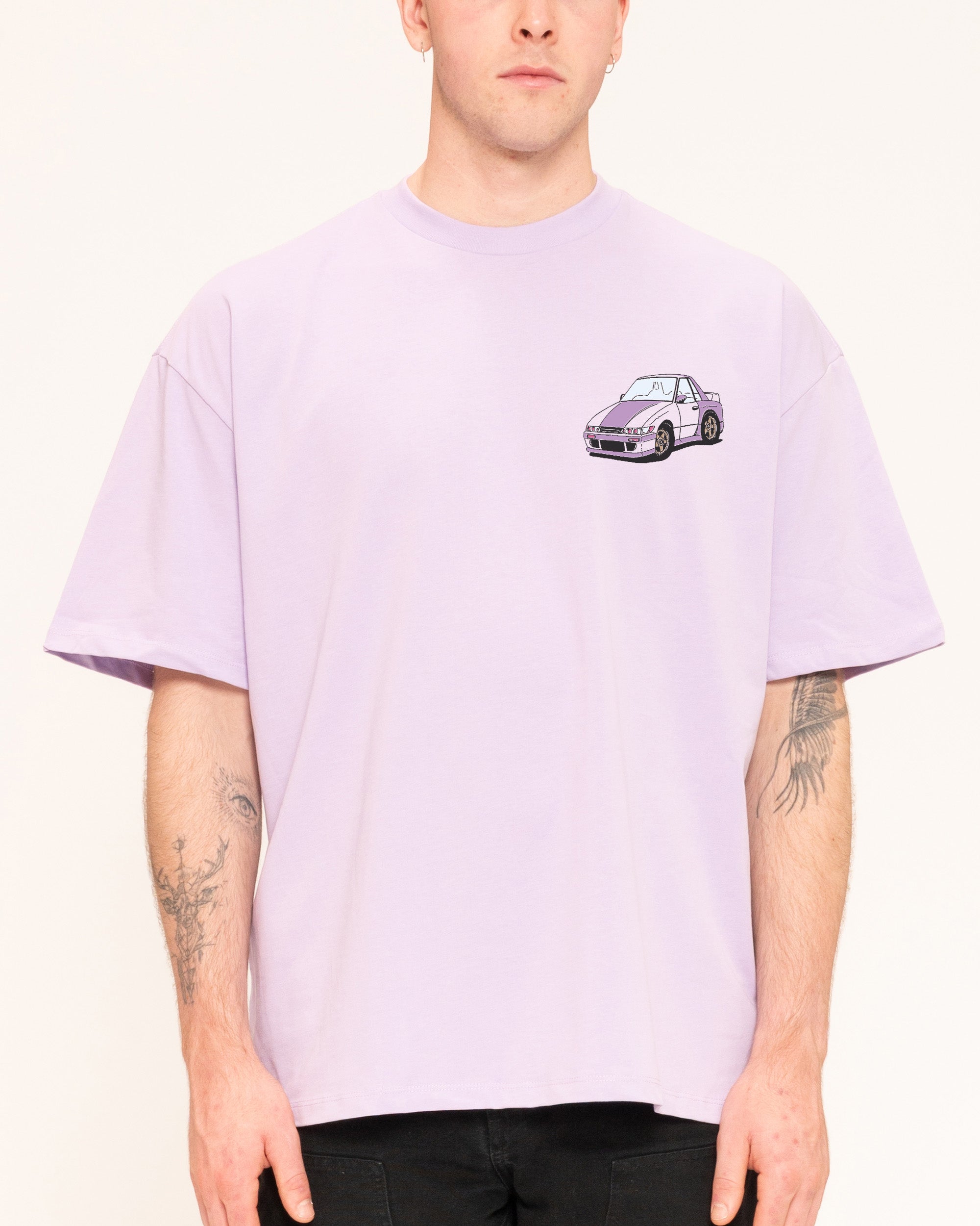 Street Team Lilac Oversized Tee