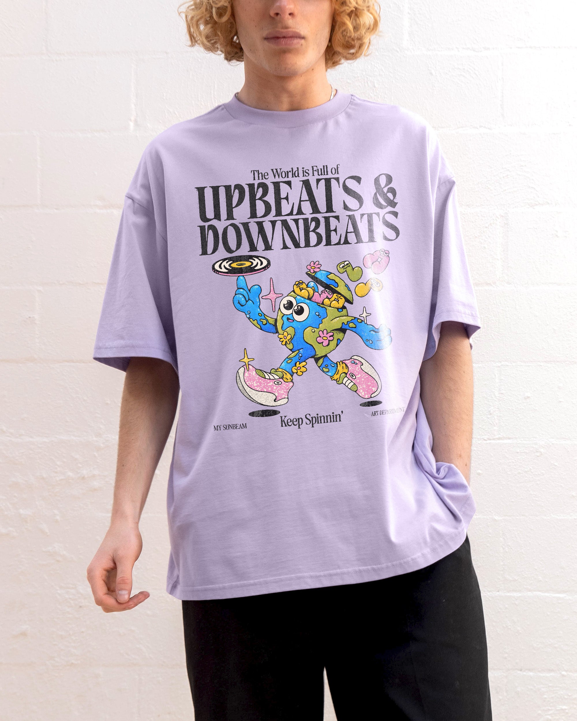 Upbeats & Downbeats Oversized Tee Australia Online Threadheads