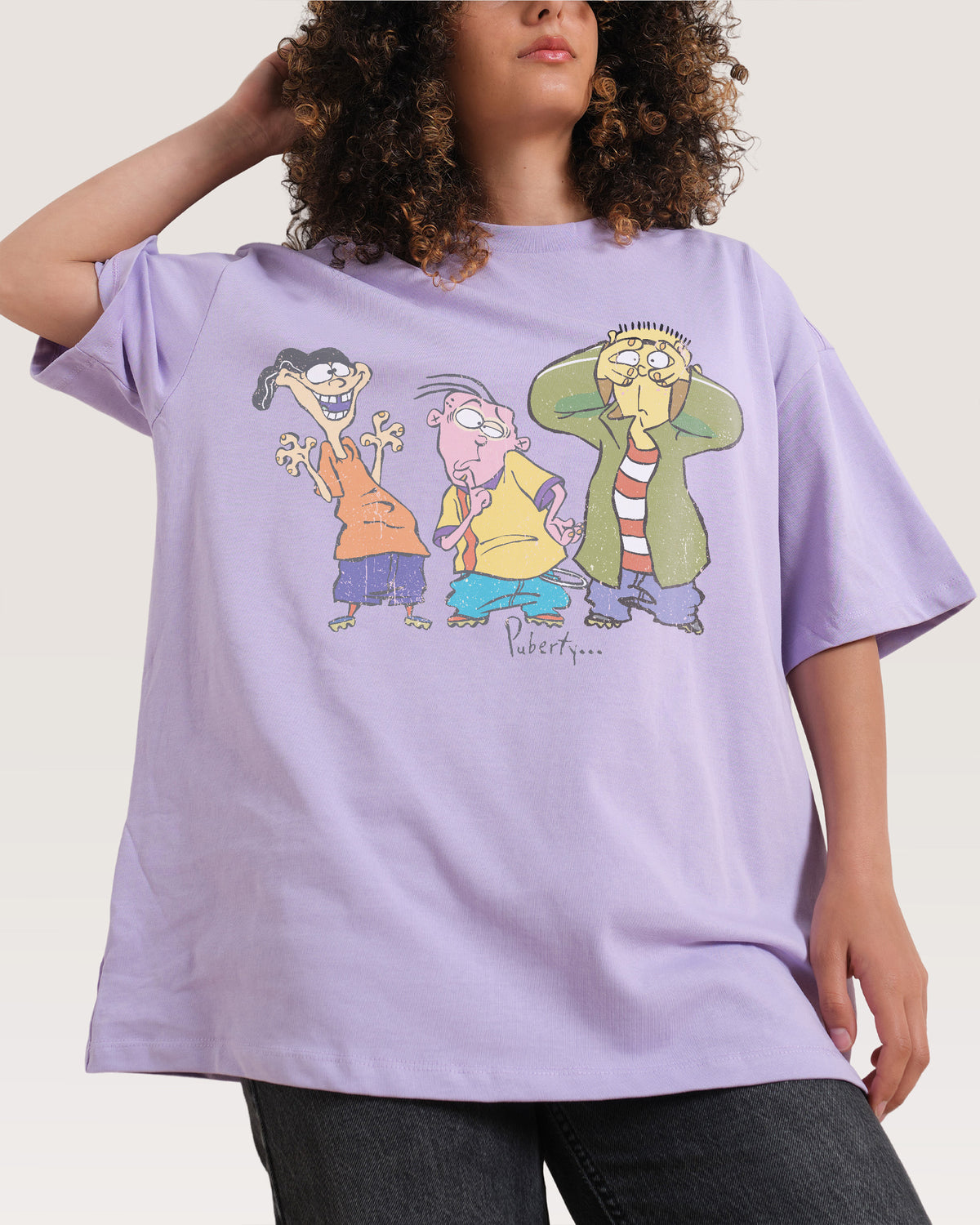 Puberty is Unforgiving Oversized Tee | Official Ed Edd n Eddy ...