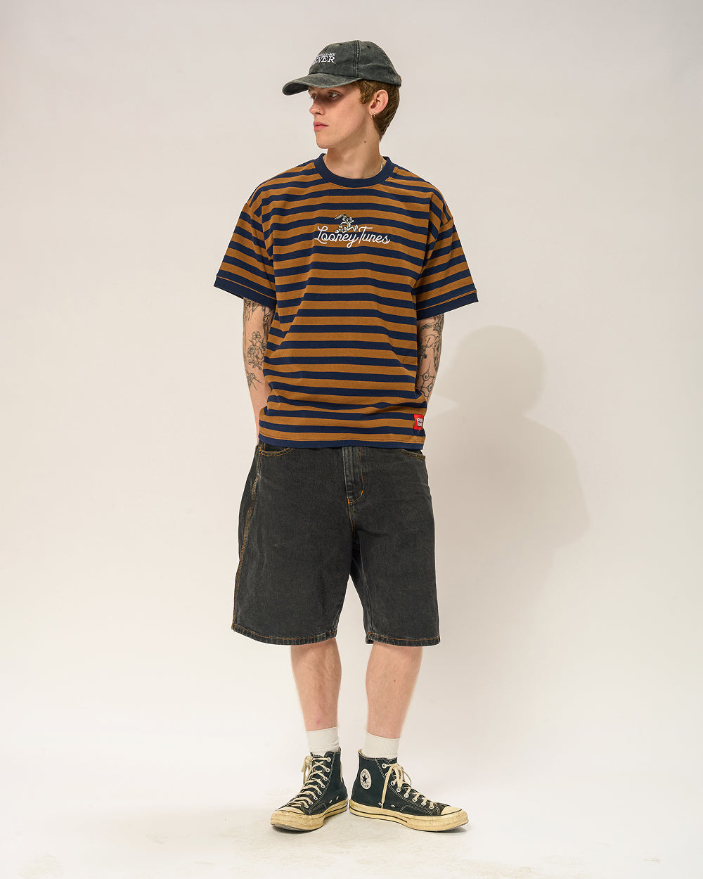 Looney Tunes Run Club Striped Tee