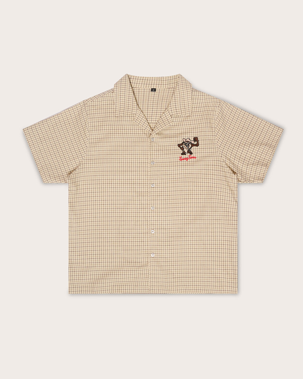 Rootin Tootin Taz Button Down T-Shirt