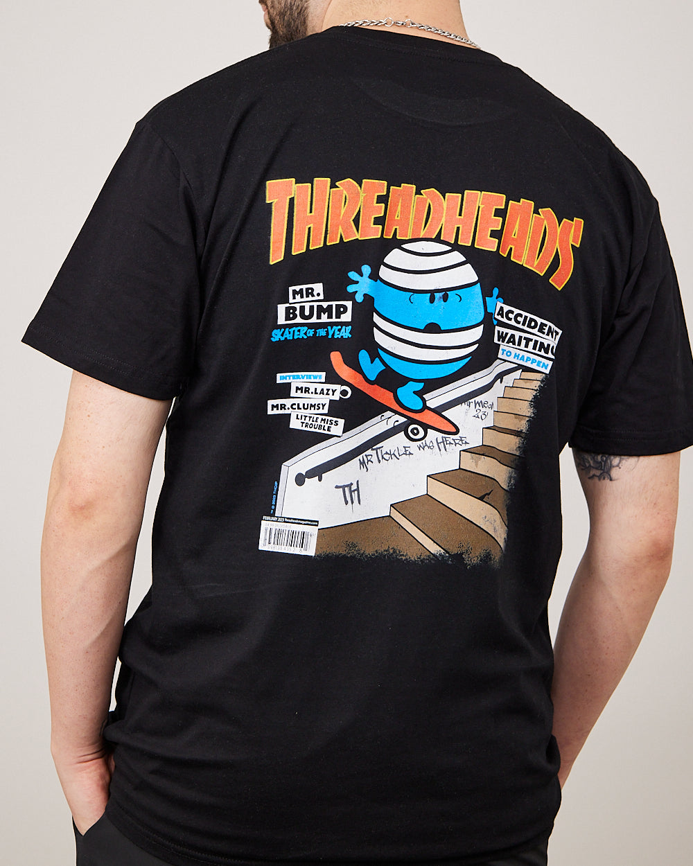 Mr. Bump T-Shirt Australia Online #colour_black