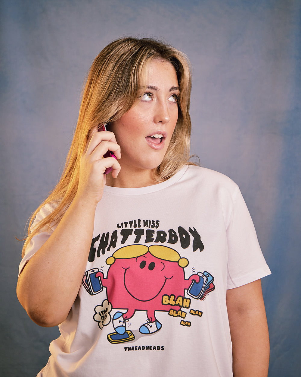 Little Miss Chatterbox T-Shirt Australia Online #colour_white