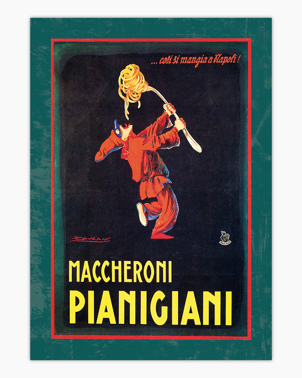 Maccheroni Pianigiani Art Print