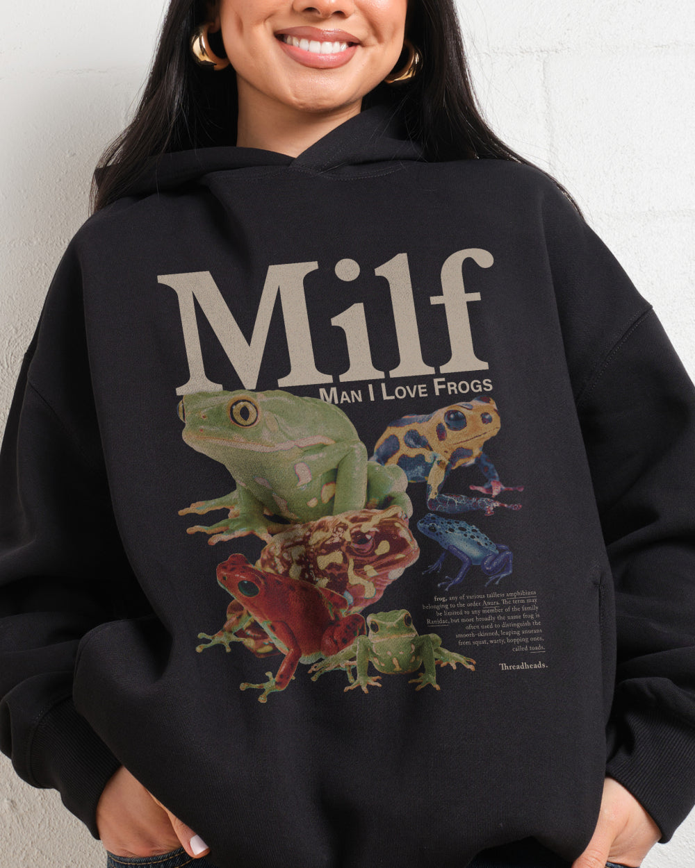 Man I Love Frogs Hoodie Australia Online